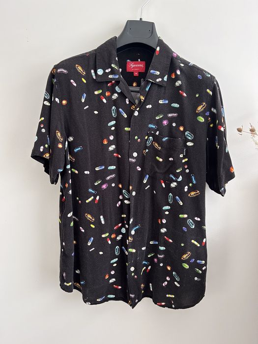 Supreme Supreme Pills rayon shirt | Grailed