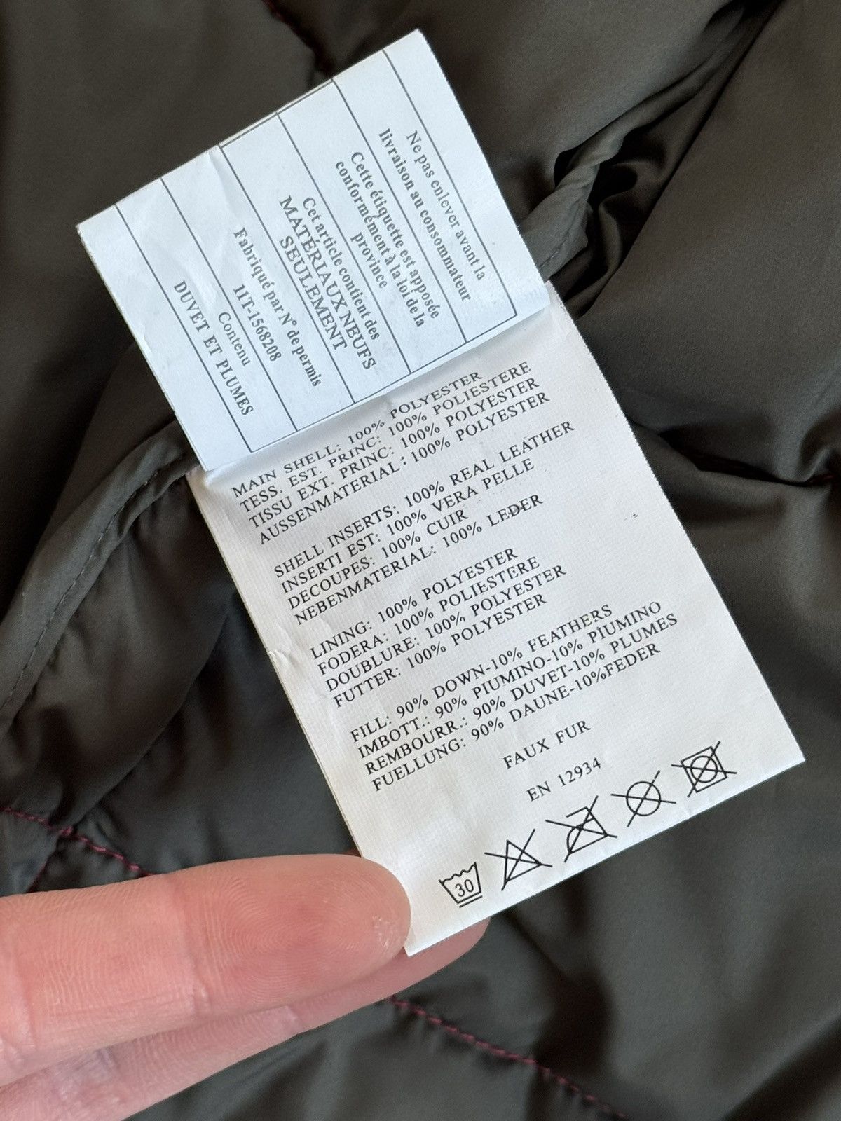 Parajumpers Parajumpers L/size Masterpiece series down vest jacket faux Size US L / EU 52-54 / 3 - 14 Thumbnail