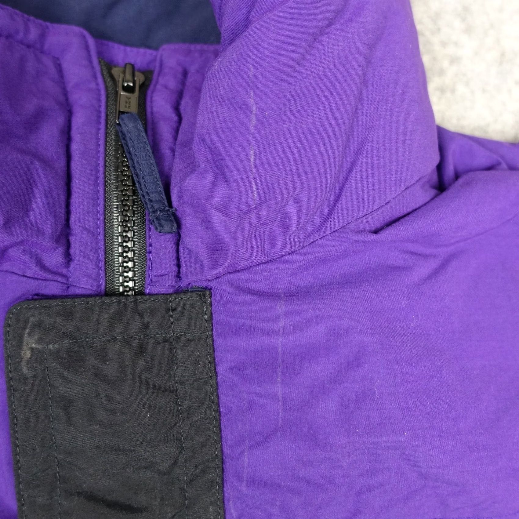 Lands' End VINTAGE Lands' End Jacket Mens M Purple Puffer Coat Insulated Nylon Lining Short Zip 90s Casual Mens Size US M / EU 48-50 / 2 - 3 Thumbnail