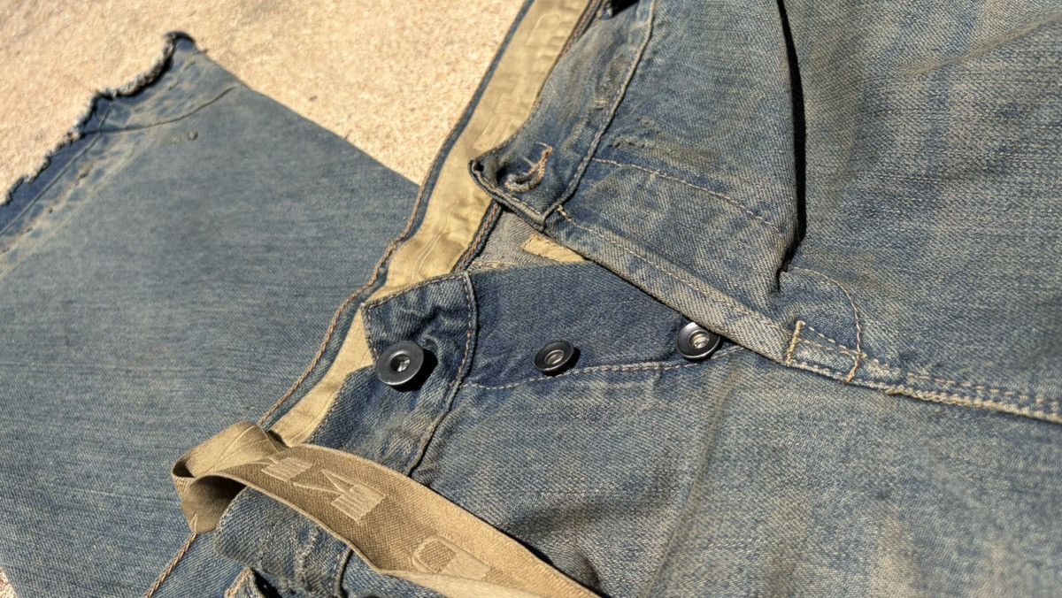 Rick Owens Rick Owens DRKSHDW Olmar and Mirta spiral jeans Size US 36 / EU 52 - 5 Thumbnail