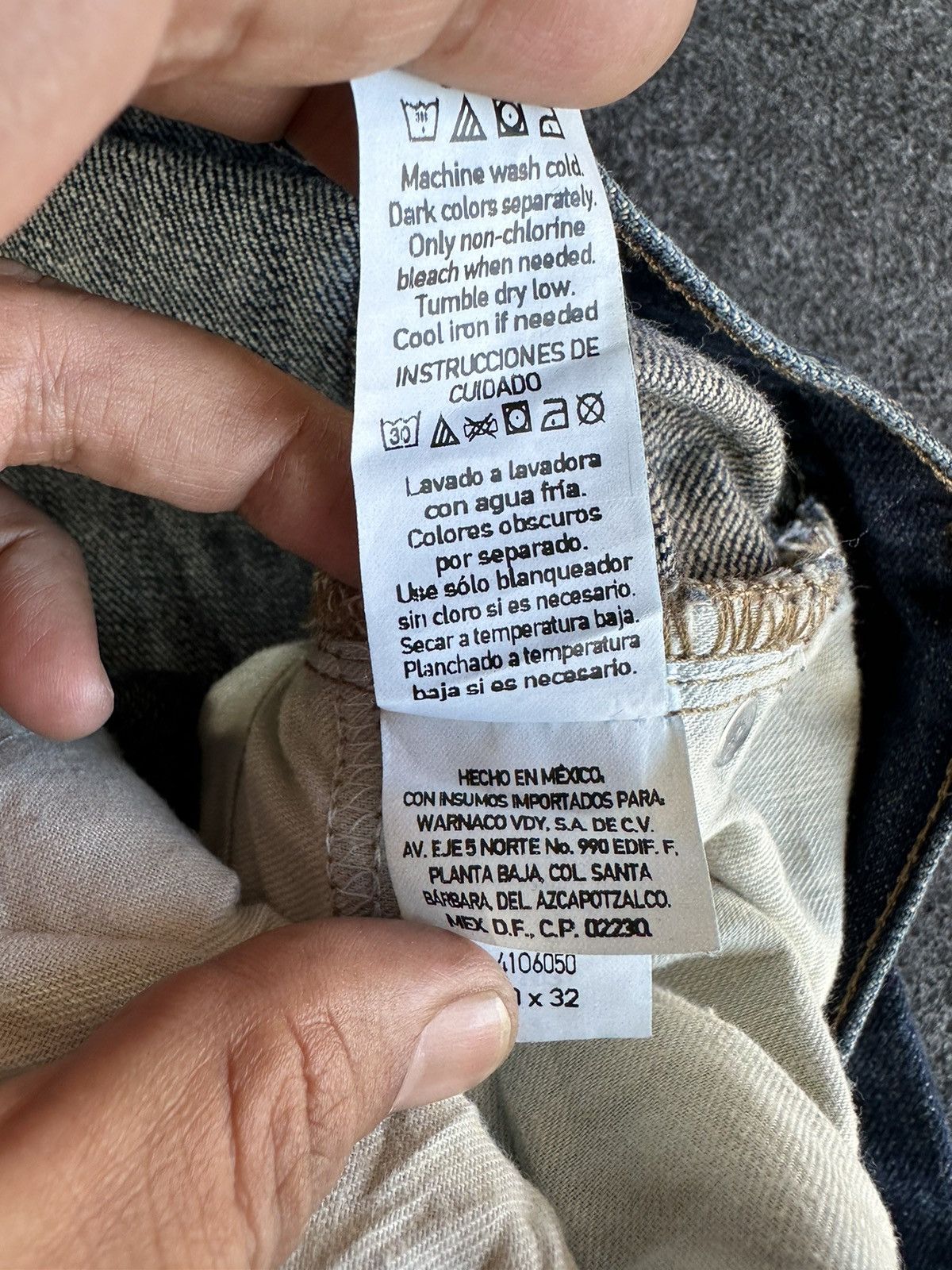 Calvin Klein × Designer × Vintage Vintage Calvin Klein Denim Big Size D275 Size US 40 / EU 56 - 17 Thumbnail
