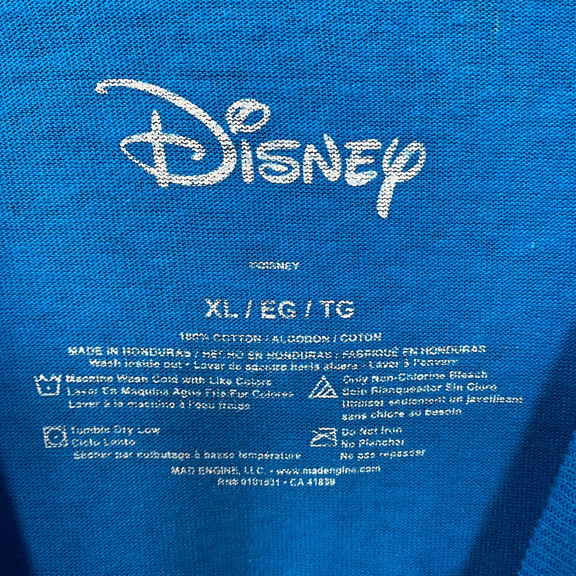 Disney Disney Genie Magic Aladdin Blue T-Shirt XL Size US XL / EU 56 / 4 - 4 Thumbnail