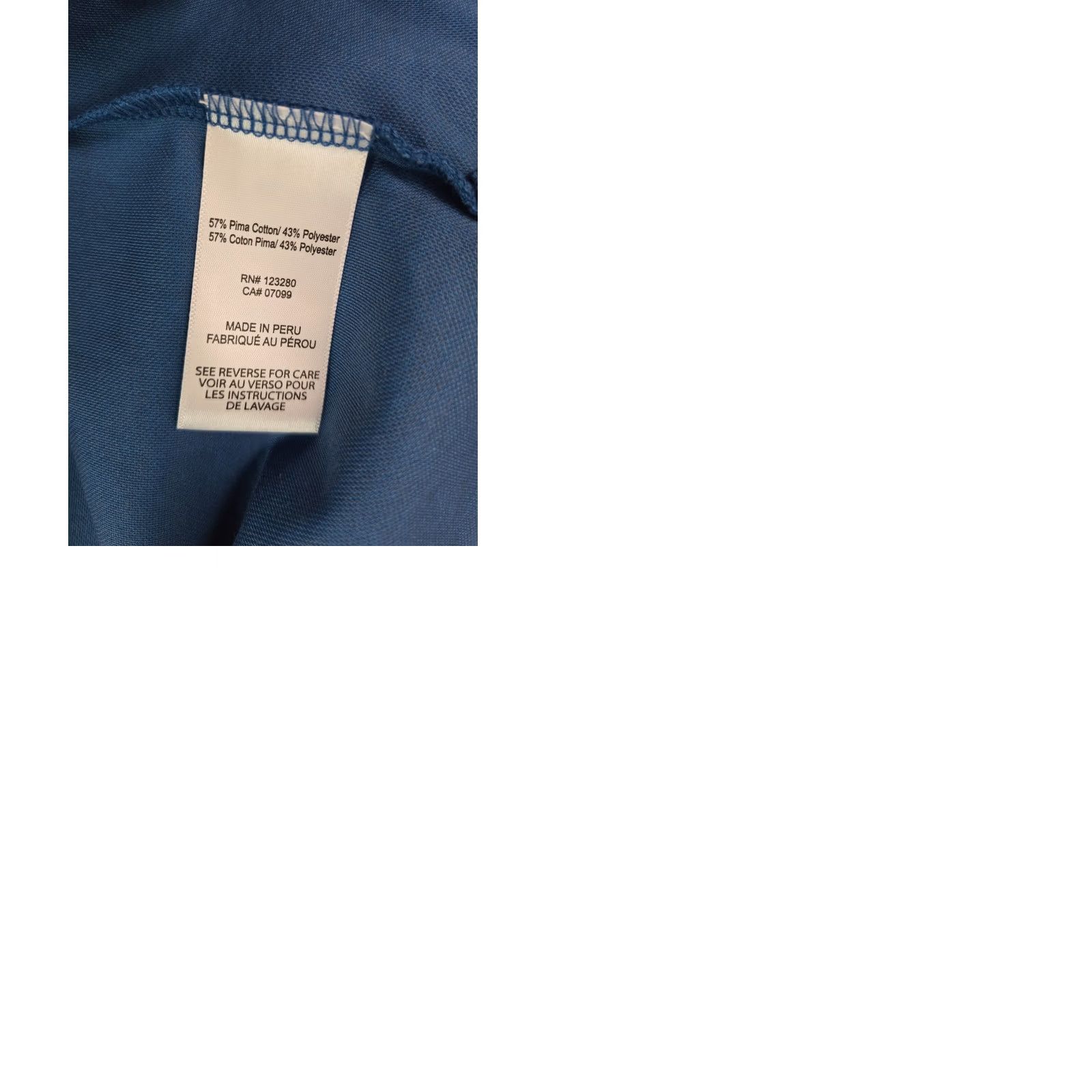 TravisMathew Travis Mathew Shirt Mens XL Blue MEDINAH New Size Polo Pima Polyester Golf Size US XL / EU 56 / 4 - 10 Thumbnail