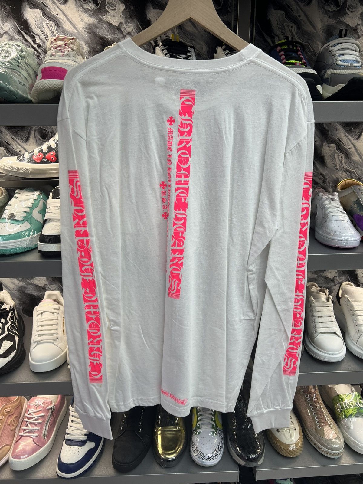 Chrome Hearts Chrome Hearts Tire Track Cross LS Size US XL / EU 56 / 4 - 2 Thumbnail