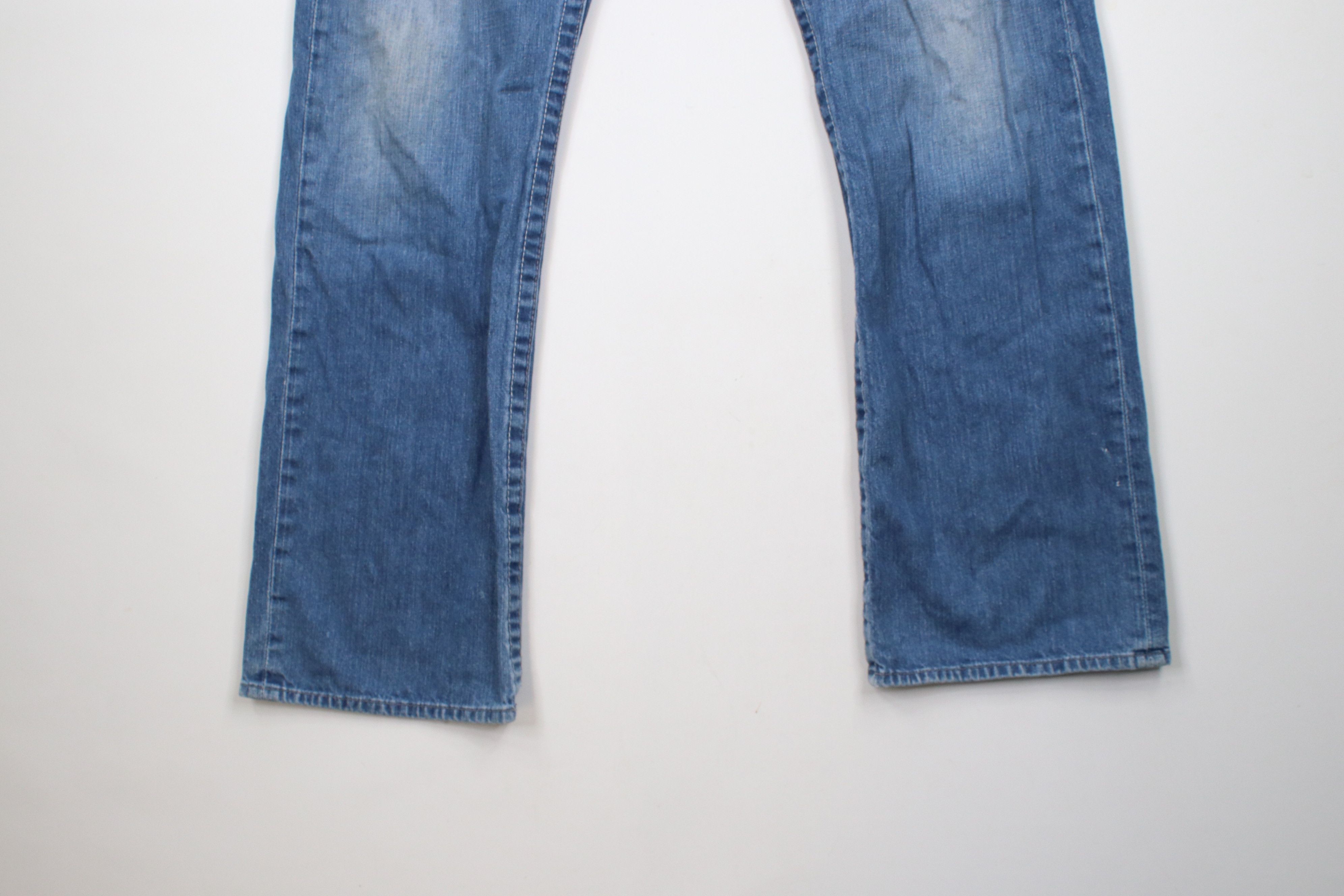 True Religion × Vintage Vintage True Religion Straight Wide Leg Denim Jeans USA Size US 36 / EU 52 - 4 Thumbnail