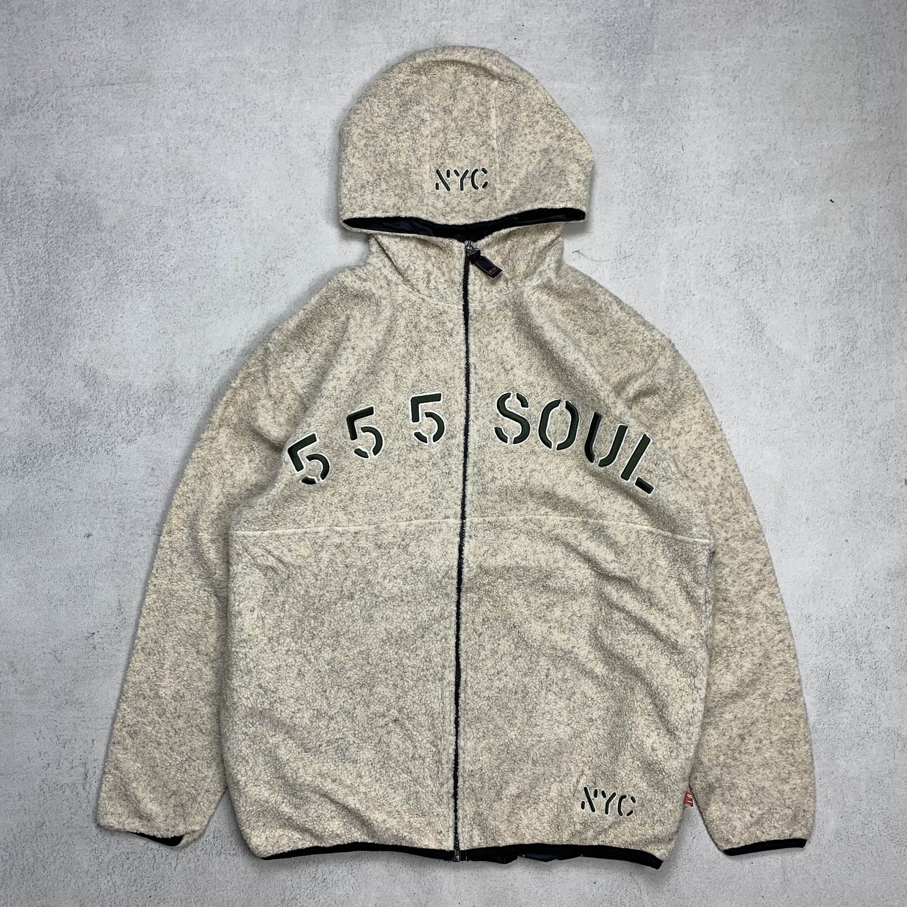 Triple 5 Soul Triple 5 Soul Fleece Jacket 555 Size US XL / EU 56 / 4 - 1 Thumbnail