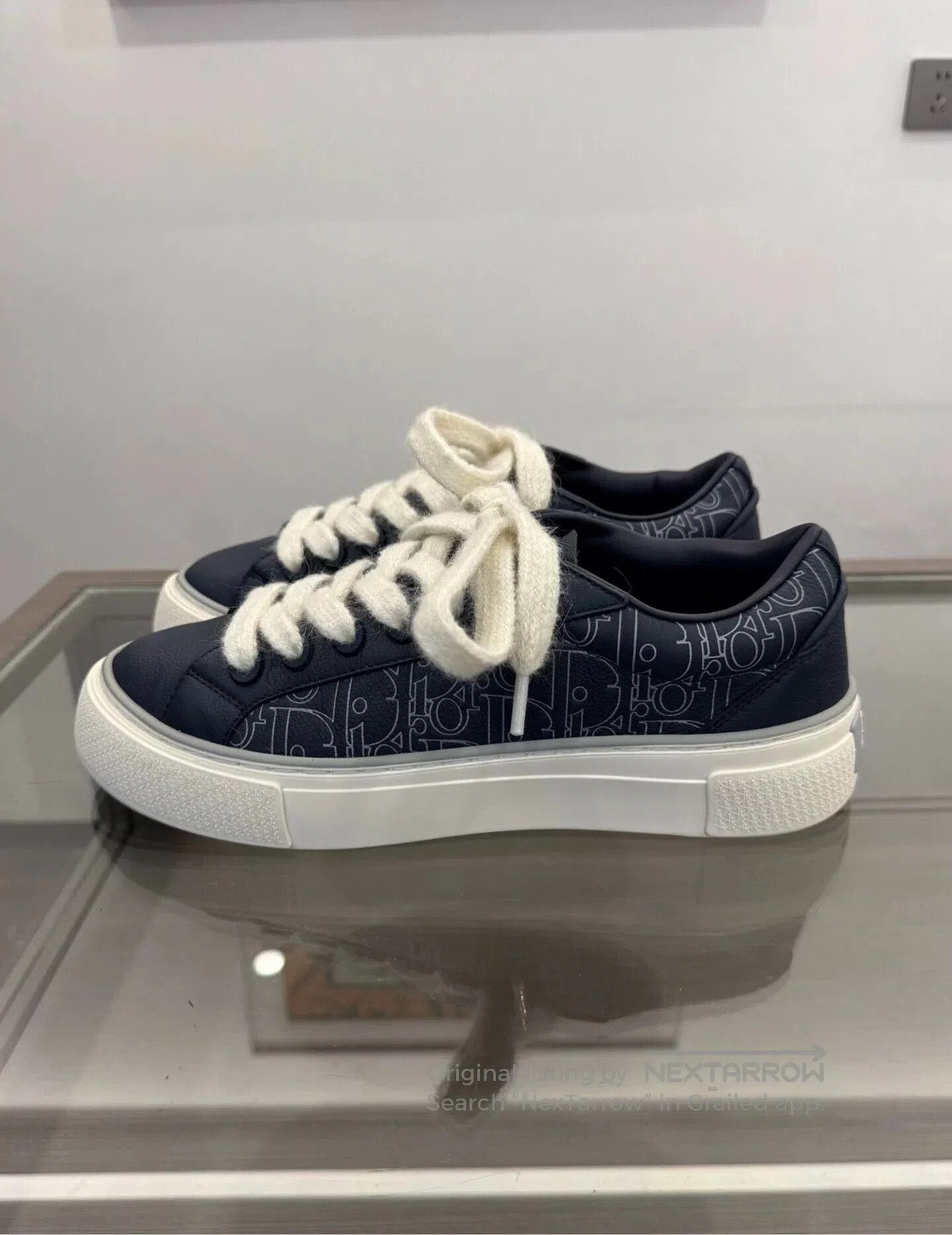 Dior Dior B33 Spin Men's Blue Sneakers. Size US 9.5 / EU 42-43 - 4 Thumbnail
