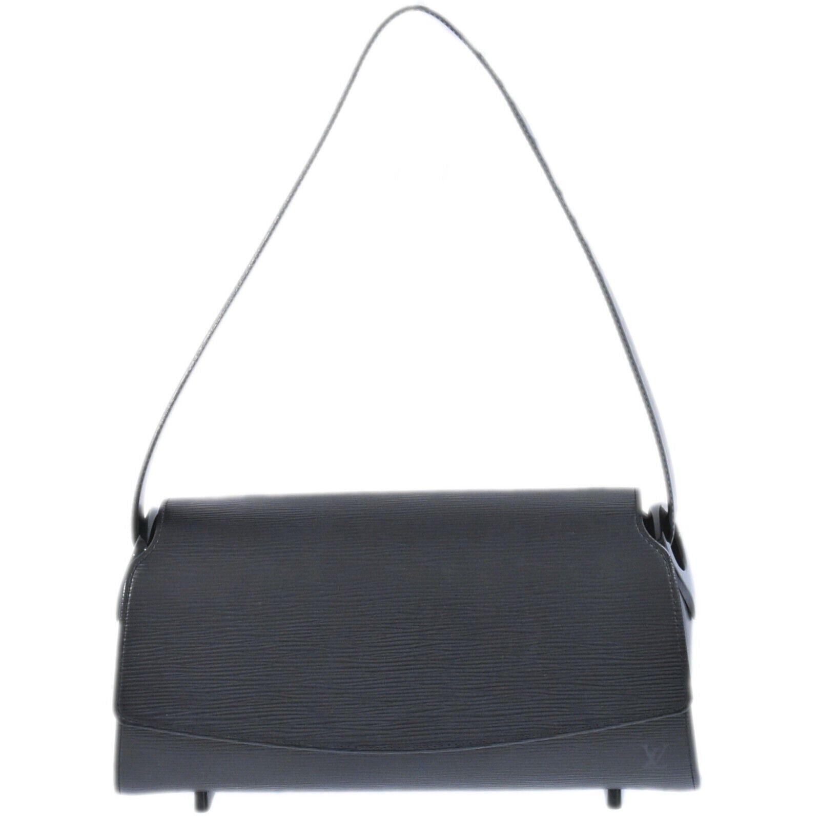 image of Louis Vuitton Nocturne Shoulder Bag in Black, Women's