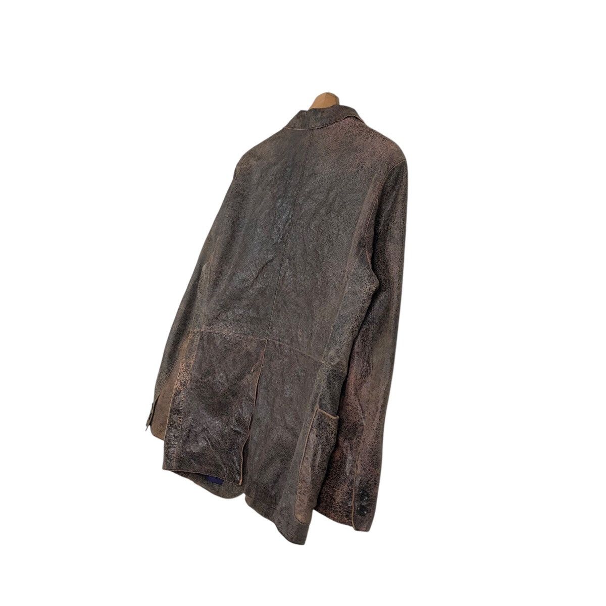 Hysteric Glamour 📌Vintage Chore Worker Leather Jacket Button Tornado Mart Size US M / EU 48-50 / 2 - 11 Thumbnail