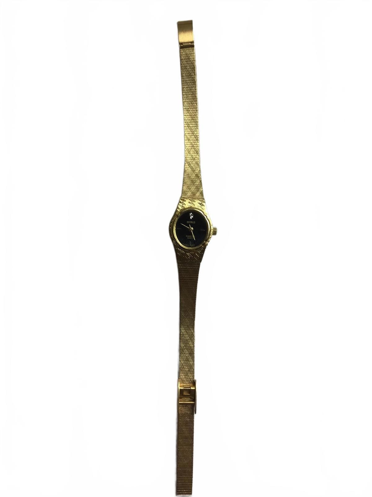 Other Benrus Diamond Quartz Gold Tone Women's Watch Size ONE SIZE - 6 Thumbnail