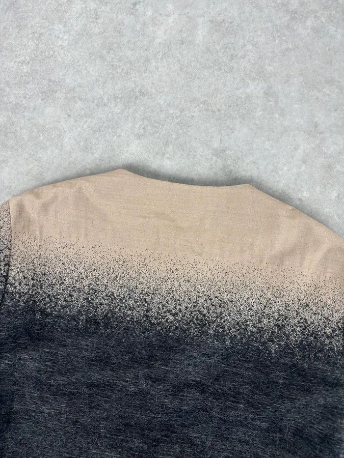 Prada FW2007 Prada Beige & Grey Wool Gradient Boxy Vest Size M / US 6-8 / IT 42-44 - 6 Thumbnail