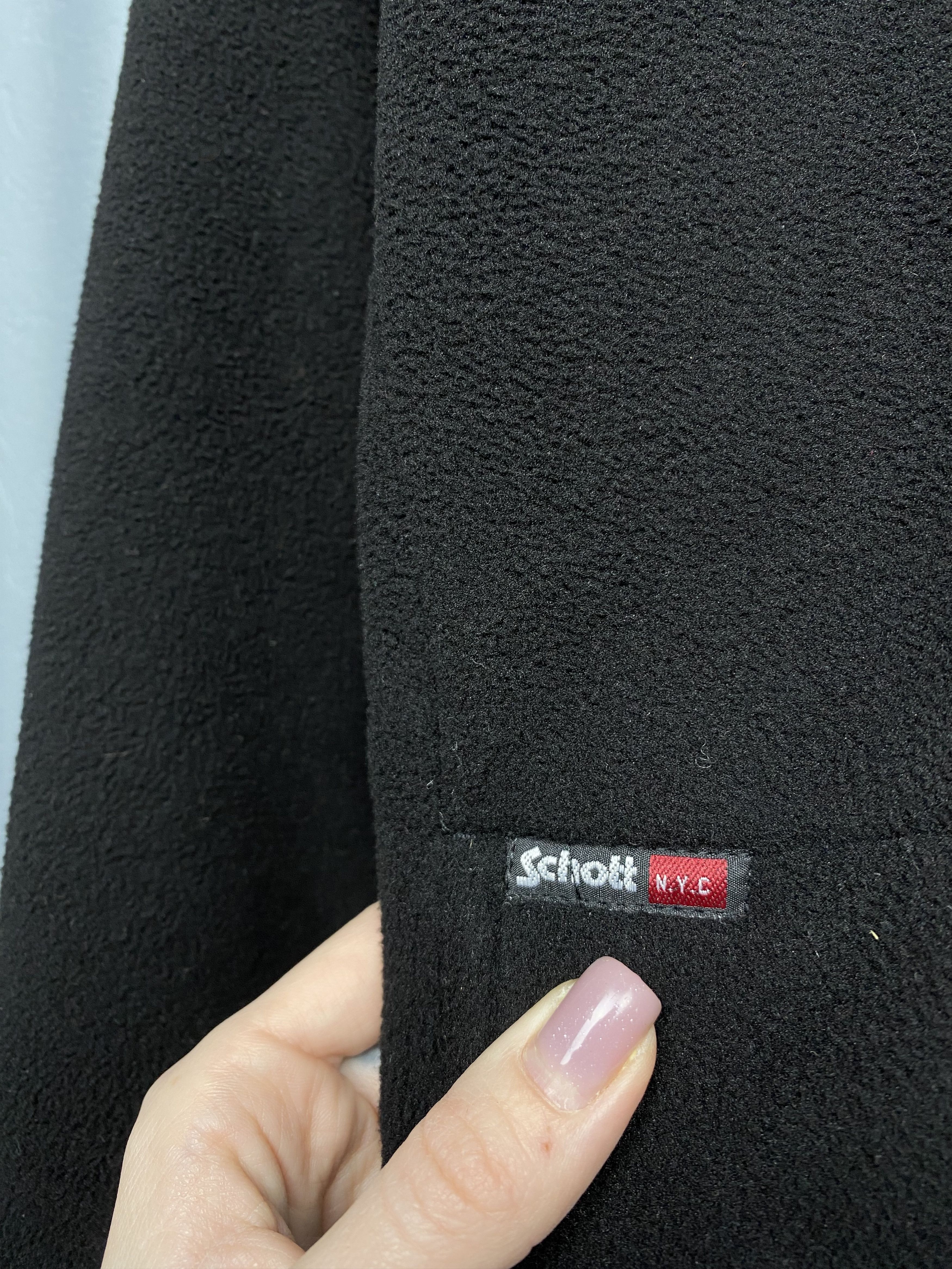 Schott × Vintage Schott Vintage Mens Sherpa Fleece Jacket Size US M / EU 48-50 / 2 - 3 Thumbnail