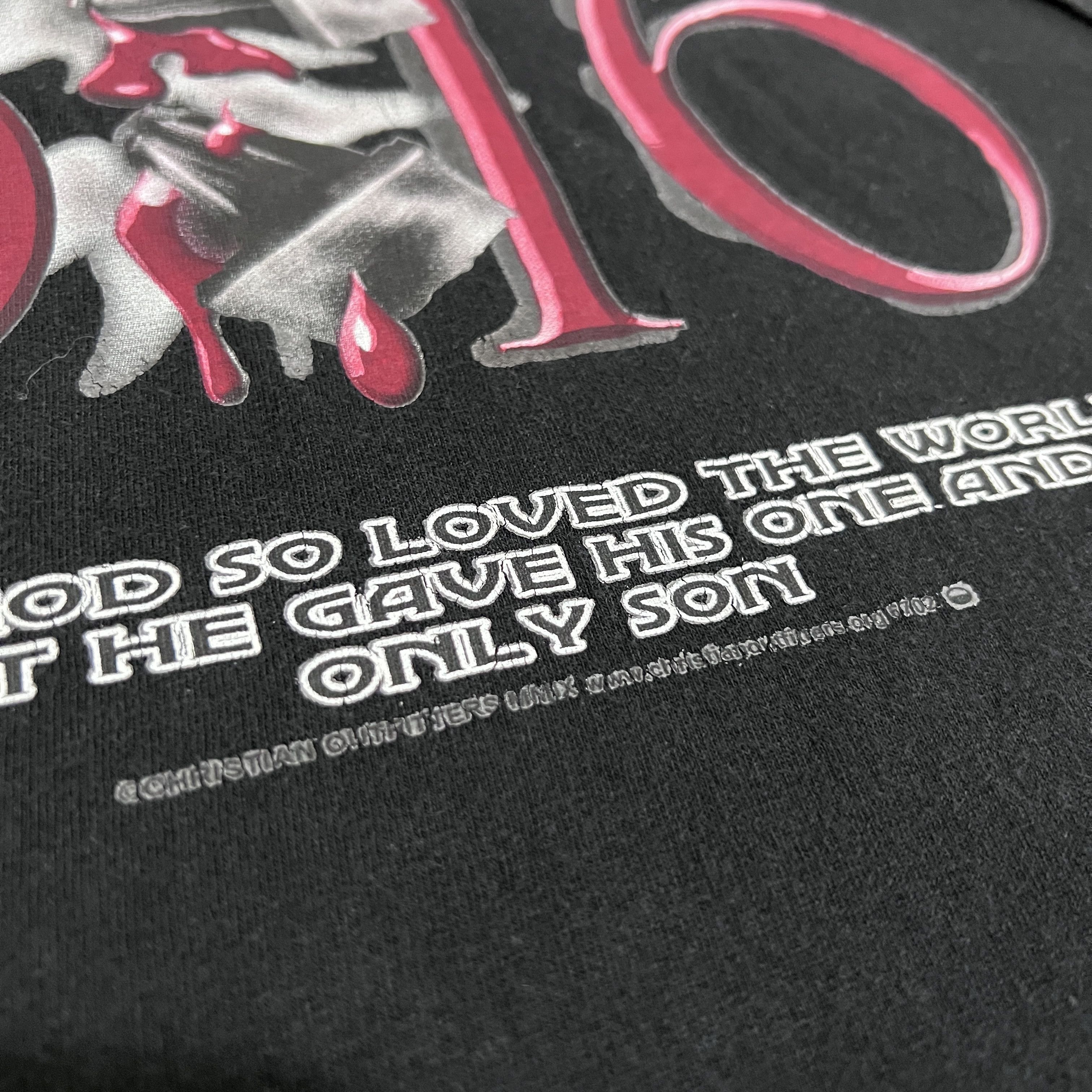 Vintage Vintage Y2K Bible Holy God Jesus Tee 2XL Living Epistles Size US XXL / EU 58 / 5 - 3 Thumbnail