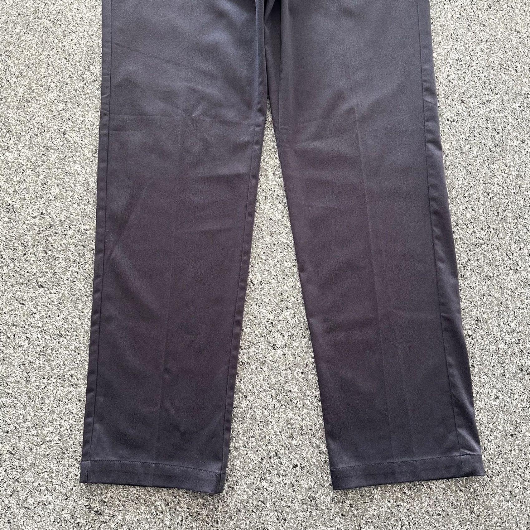 Vintage Slazenger Pants Women Size 4 Straight Flat Front Stretch Grey Lavender Size 27" / US 4 / IT 40 - 4 Thumbnail