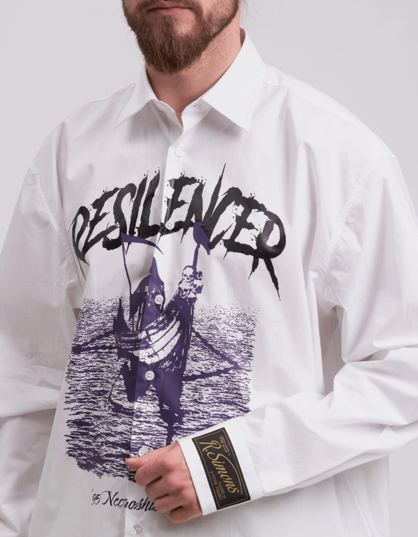 Raf Simons RAF SIMONS RESILENCER Oversized Shirt Size US XL / EU 56 / 4 - 3 Thumbnail