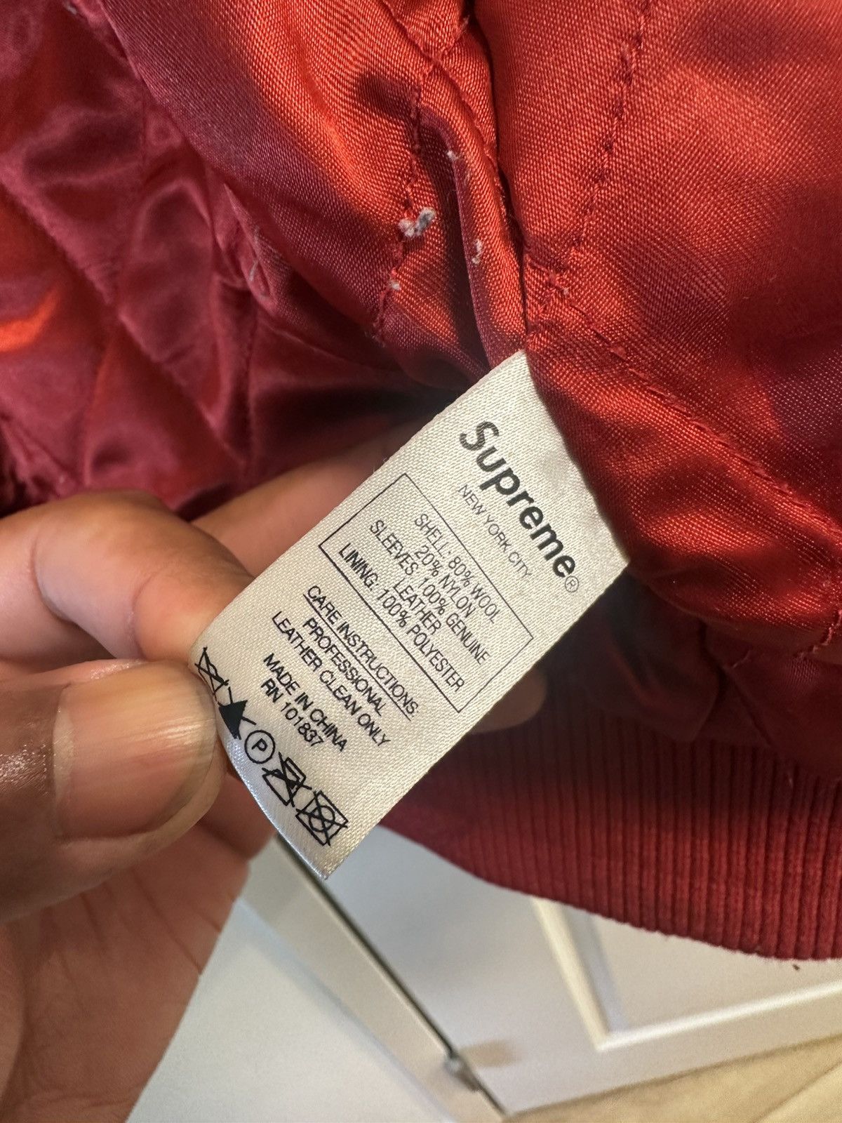 Supreme Supreme Team Varsity Jacket Size US M / EU 48-50 / 2 - 7 Thumbnail