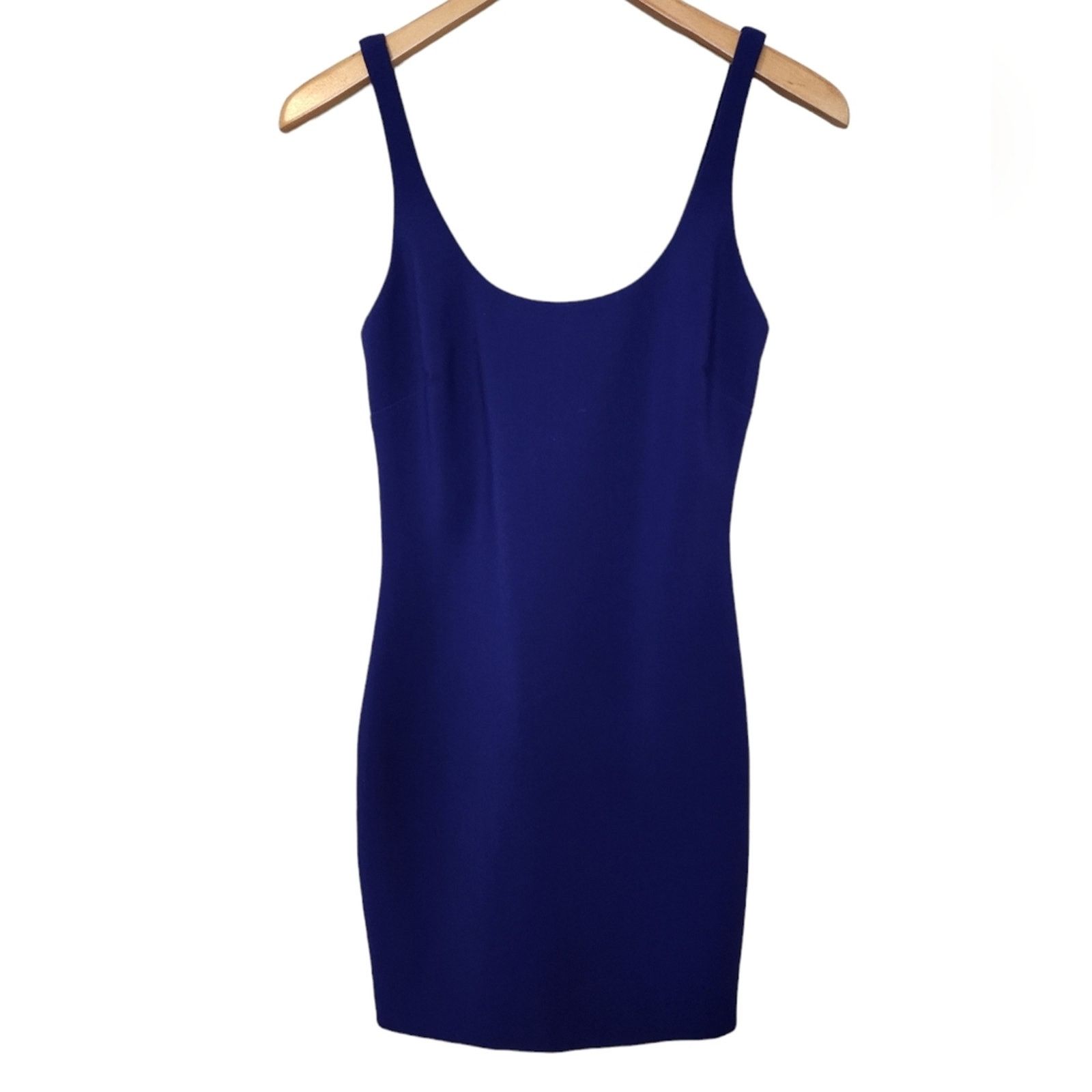 LIKELY Likely Houston Purple Bodycon scoopneck mini dress 4 Size S / US 4 / IT 40 - 2 Thumbnail