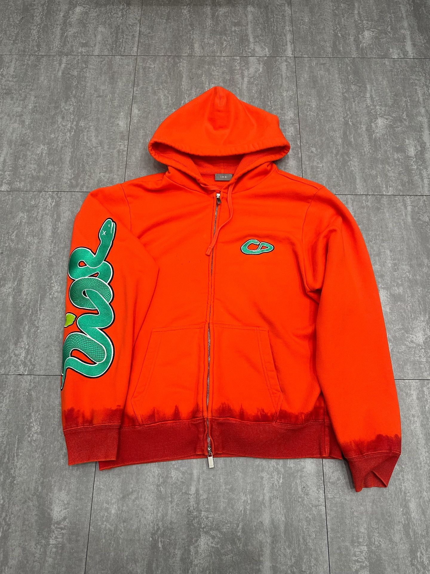 Dior Dior Limited Orange Hoodie xl Men Size US XL / EU 56 / 4 - 1 Thumbnail