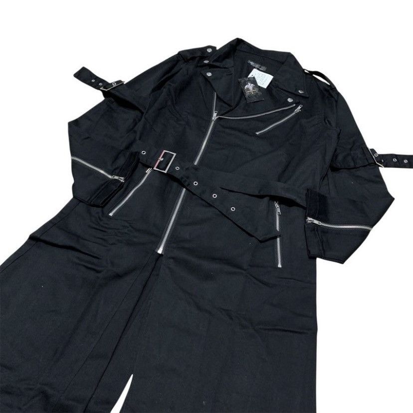 Japanese Brand DEVIL N BASS ASYMMETRICAL LONG COAT GOTHIC V-KEII LGB STYLE Size US L / EU 52-54 / 3 - 5 Thumbnail