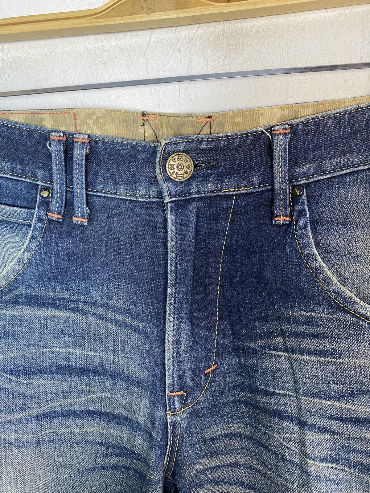 Edwin Edwin E Function 3D System Indigo Denim Unisex Size 28 Size US 29 - 5 Thumbnail