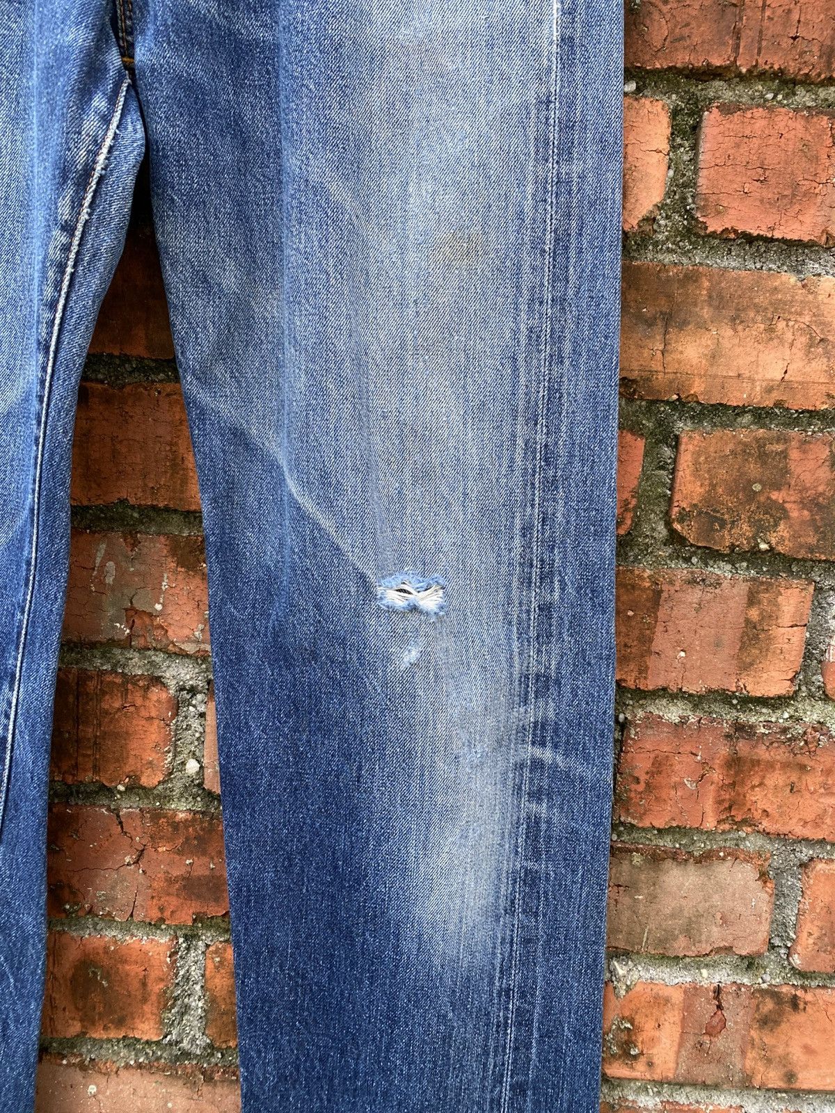 Levi's Vintage Clothing W29x32 Vintage levi's 501xx redline distressed big E Size US 29 - 8 Thumbnail