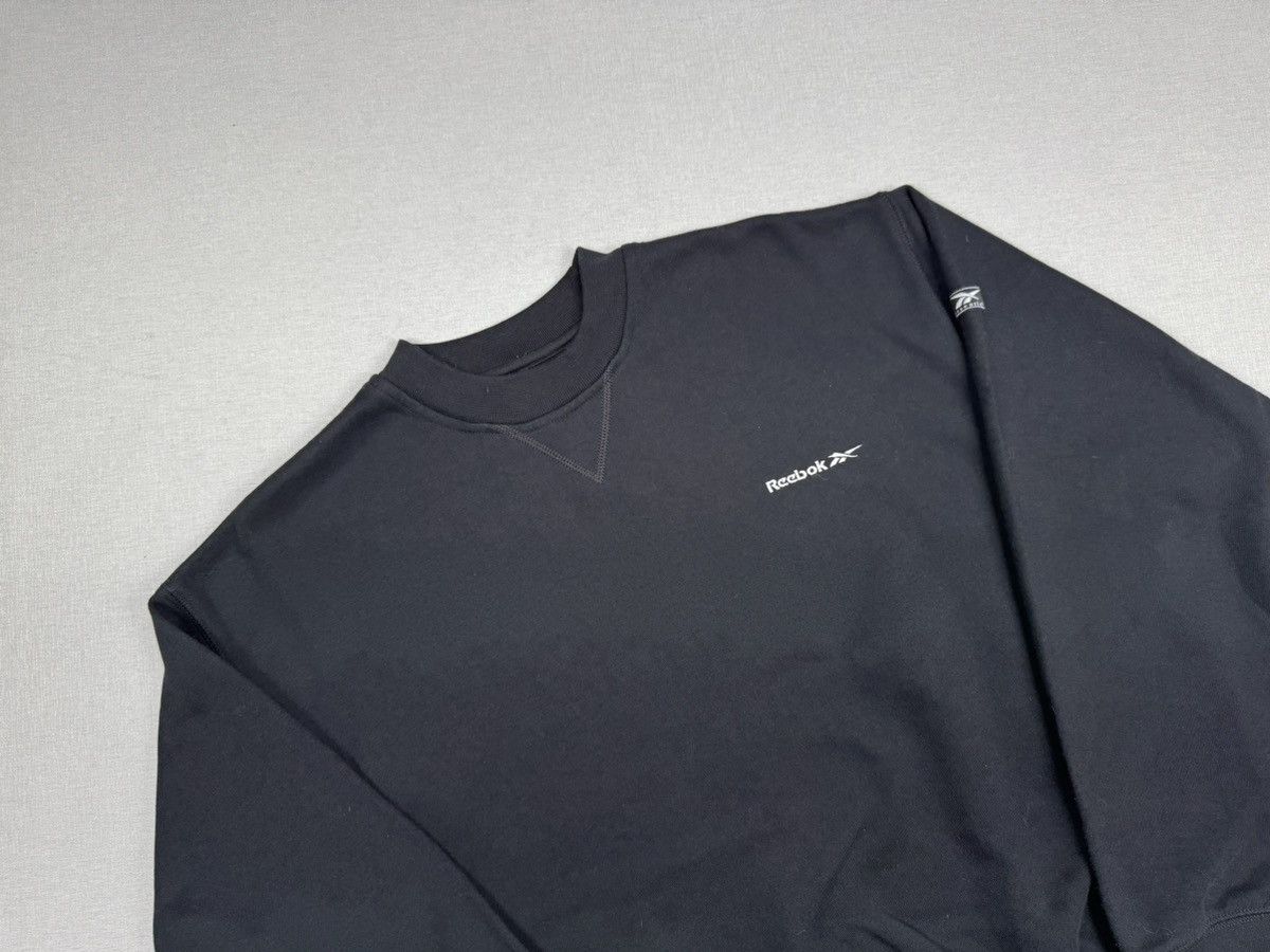 Reebok × Vintage Vintage Reebok Essentials Oversized Retro 90 Crew Sweatshirt Size US M / EU 48-50 / 2 - 2 Thumbnail