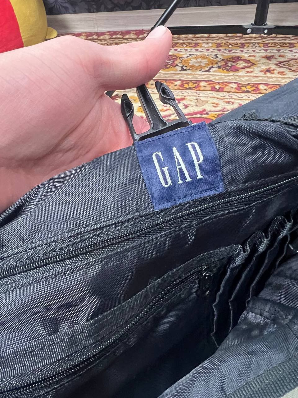 Gap × Vintage Vintage Gorpcore GAP Messenger Backpack Y2K Japanese bag Size ONE SIZE - 17 Thumbnail