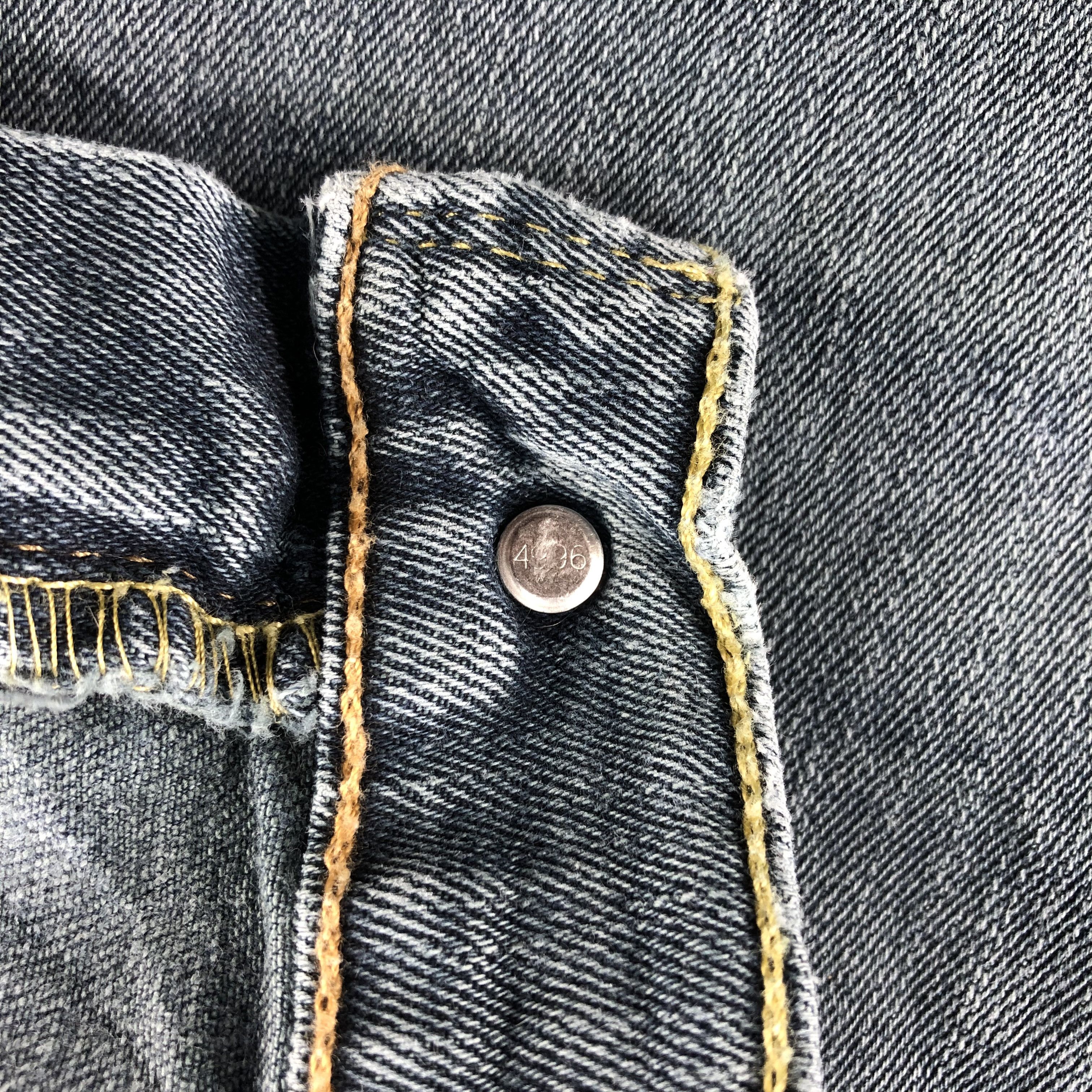 Levi's Vintage Levi's 505 Jeans Released Hem Denim KJ781 Size US 34 / EU 50 - 12 Thumbnail