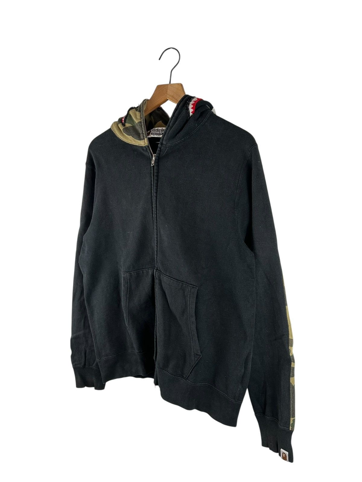Bape Bape Shark Full Zip Hoodie Size US L / EU 52-54 / 3 - 6 Thumbnail
