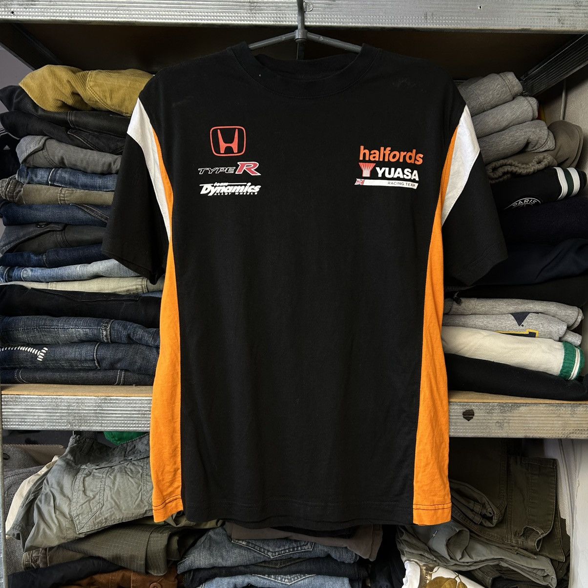 Honda Vintage Honda Big Logo Many Sponsors racing nascar tee Size US M / EU 48-50 / 2 - 1 Thumbnail