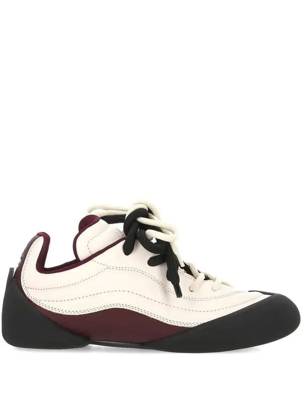 o1w1db10925 Flexion Sneaker in Off White/Bordeaux