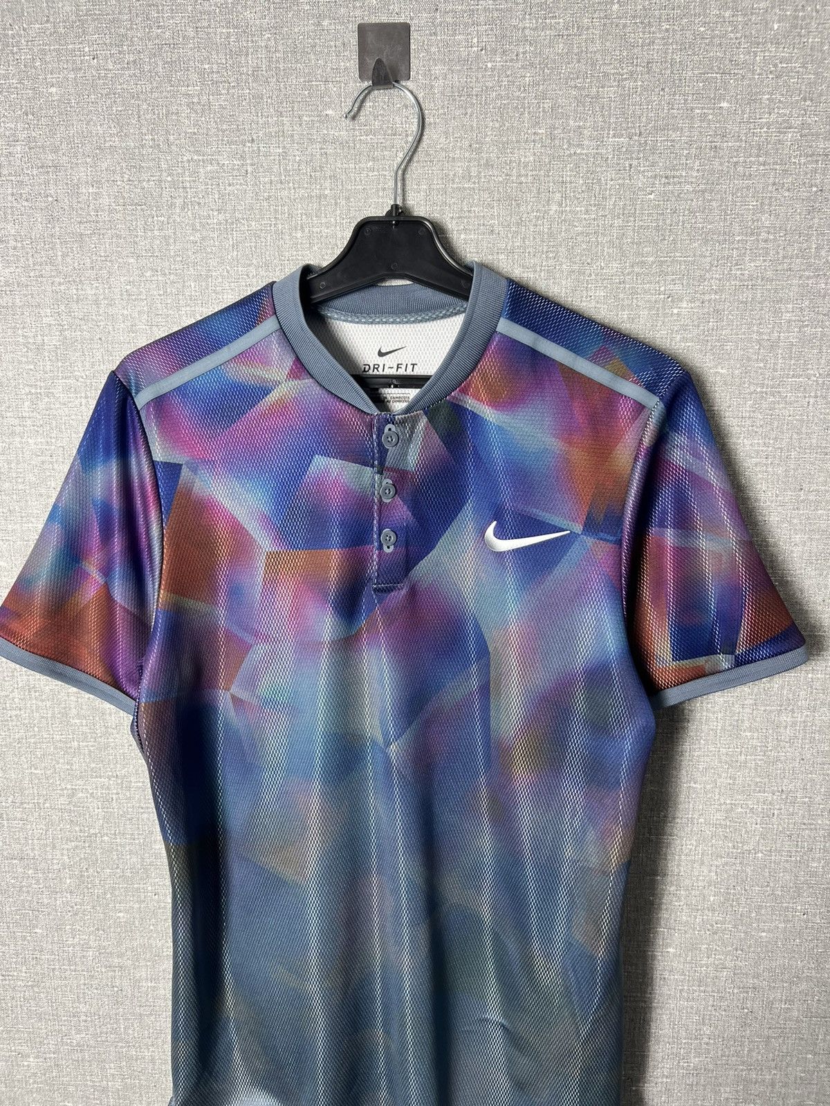 Nike Nike Court Advantage Tennis Polo Kyrgios Del Potro Open Tee Size US S / EU 44-46 / 1 - 2 Thumbnail
