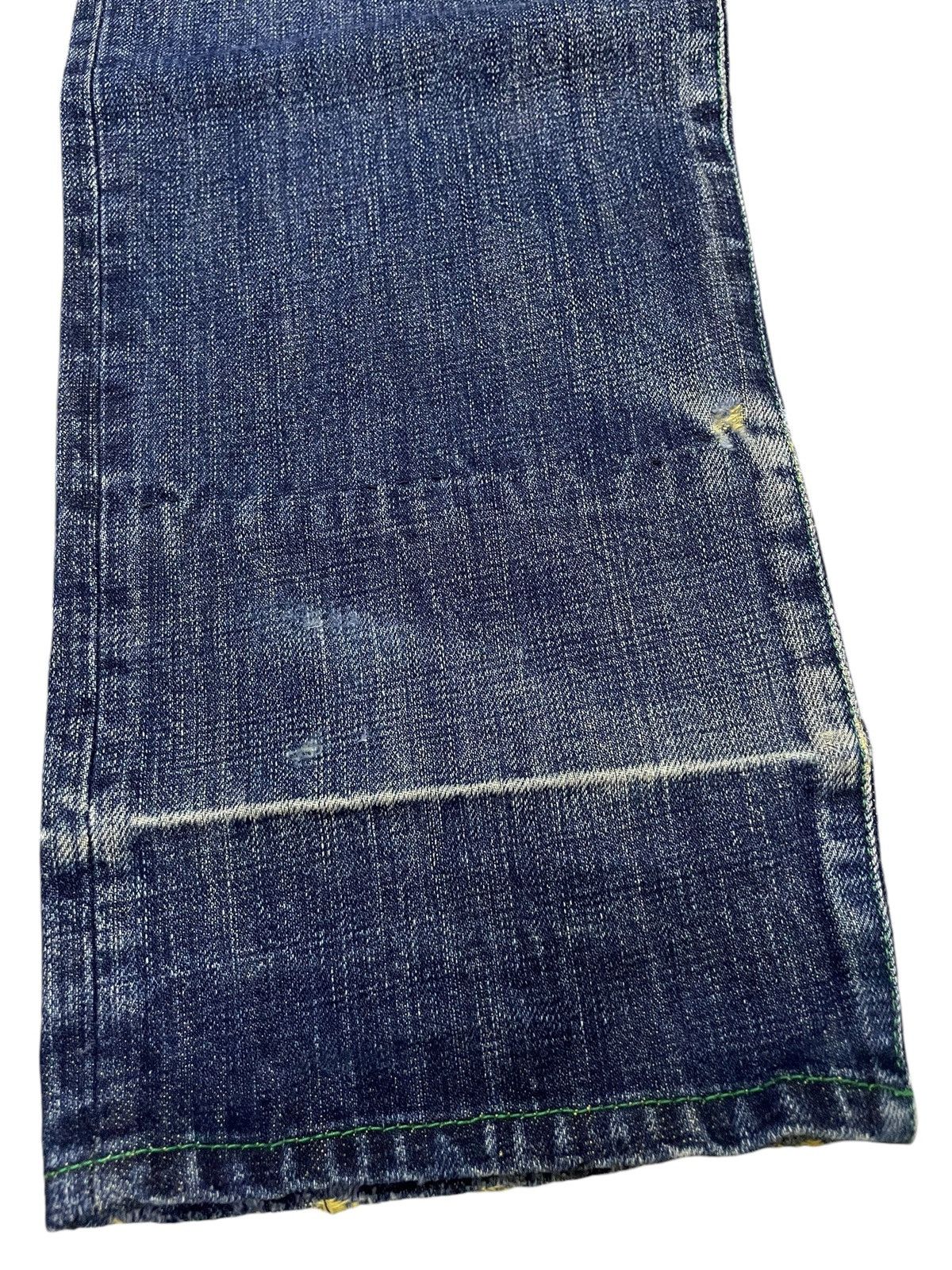Japanese Brand Doarat Japan Distressed Whiskers Loose Straight Jeans Size US 30 / EU 46 - 7 Thumbnail