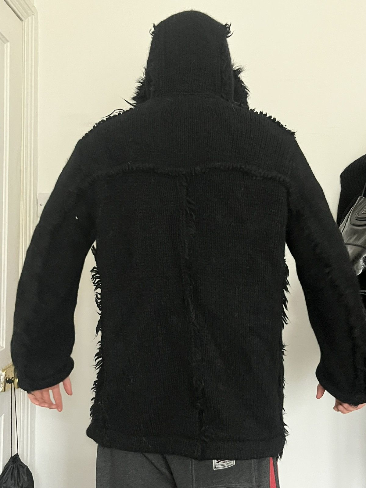 Junya Watanabe Junya Watanabe 2003 faux fur knit coat Size US M / EU 48-50 / 2 - 6 Thumbnail
