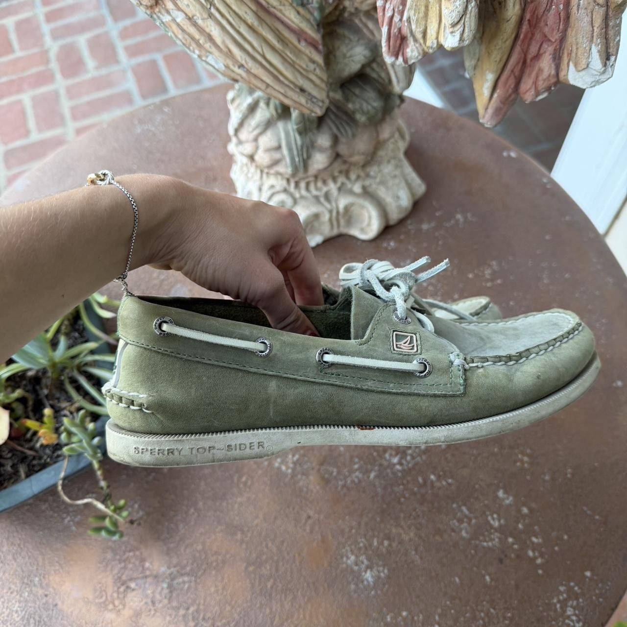 Sperry Sperry Top-Sider green suede boat shoes Size US 8 #preppy Size US 8 / EU 41 - 2 Thumbnail