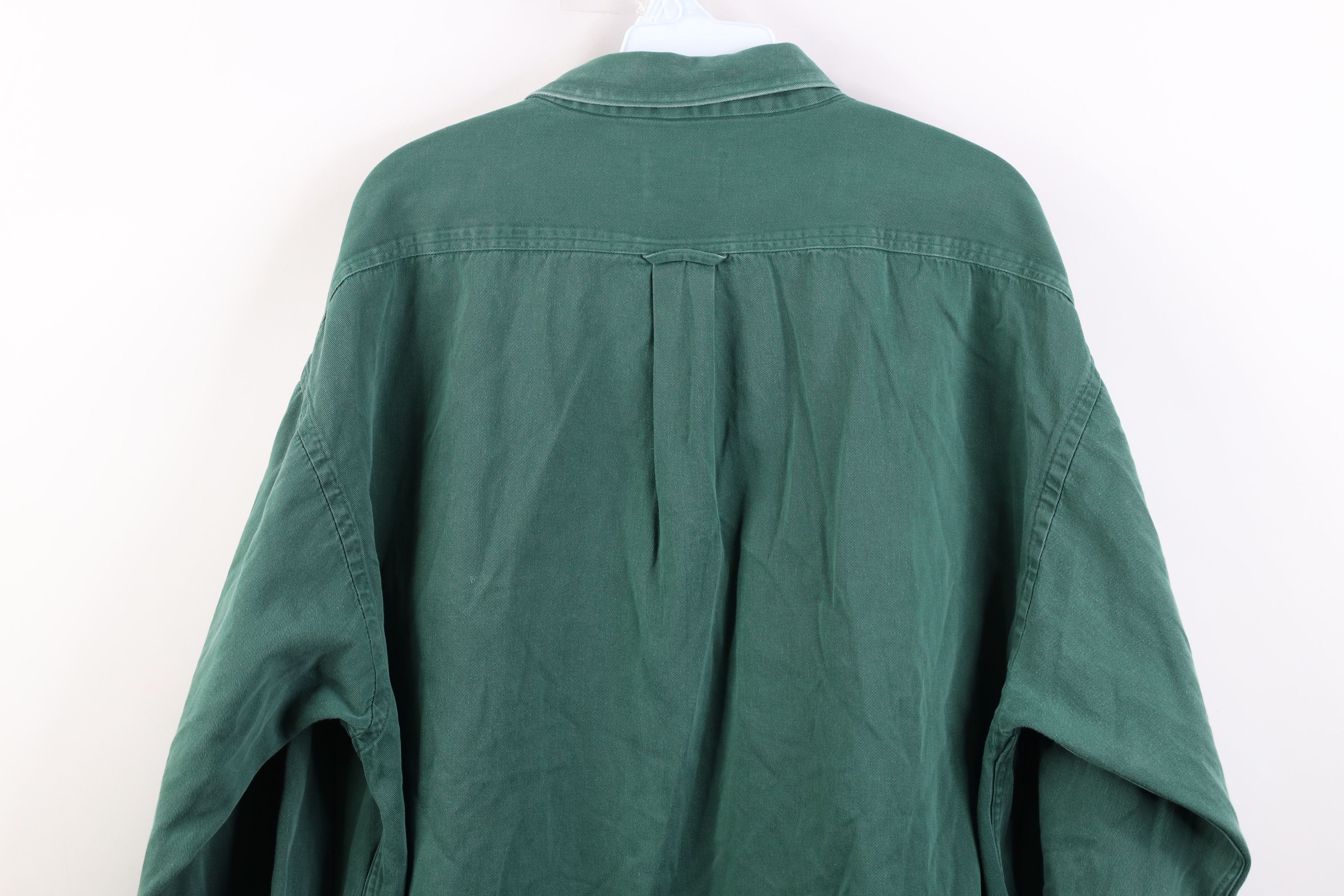 American Eagle Outfitters Vintage 90s American Eagle Outfitters Twill Button Shirt Size US XL / EU 56 / 4 - 13 Thumbnail