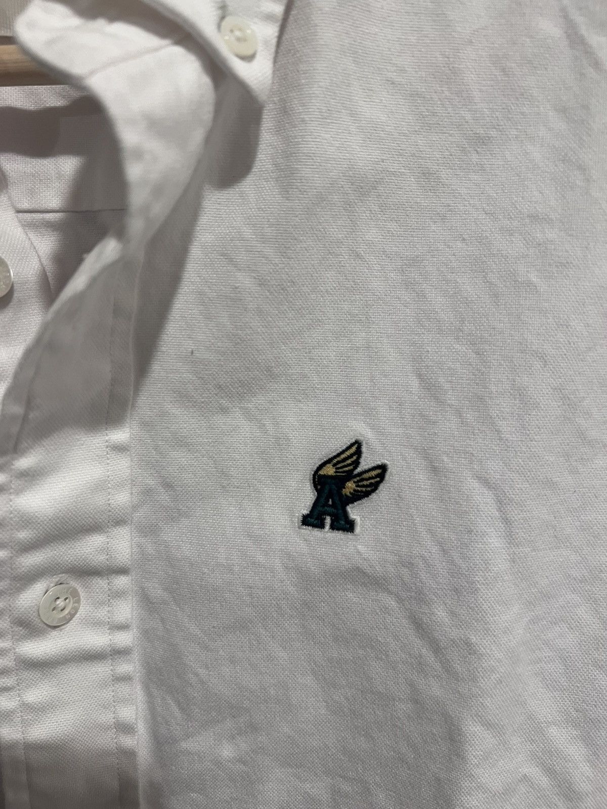 Aime Leon Dore Aime Leon Dore Embroidered Winged Foot A Oxford Shirt Size US S / EU 44-46 / 1 - 2 Thumbnail