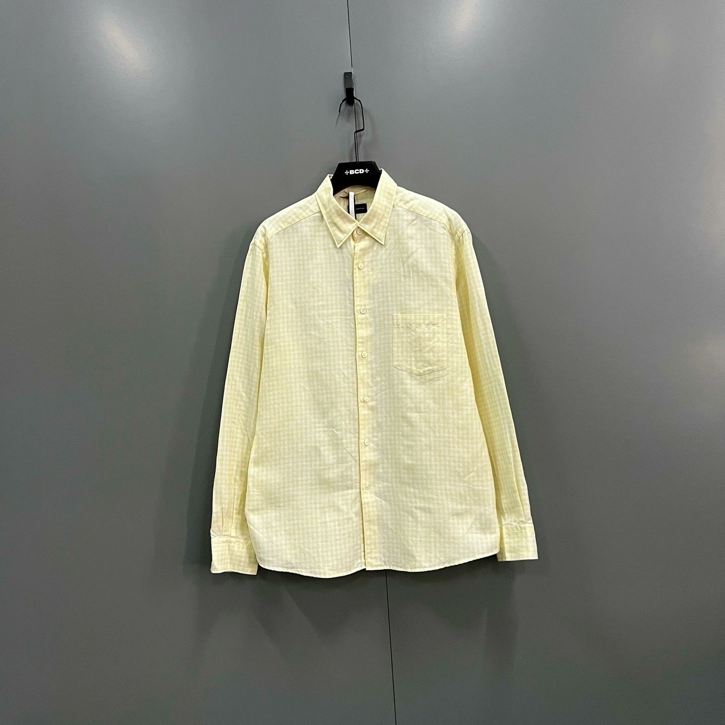 Ermenegildo Zegna Zegna Yellow Plaid Shirt XL Size US XL / EU 56 / 4 - 1 Preview