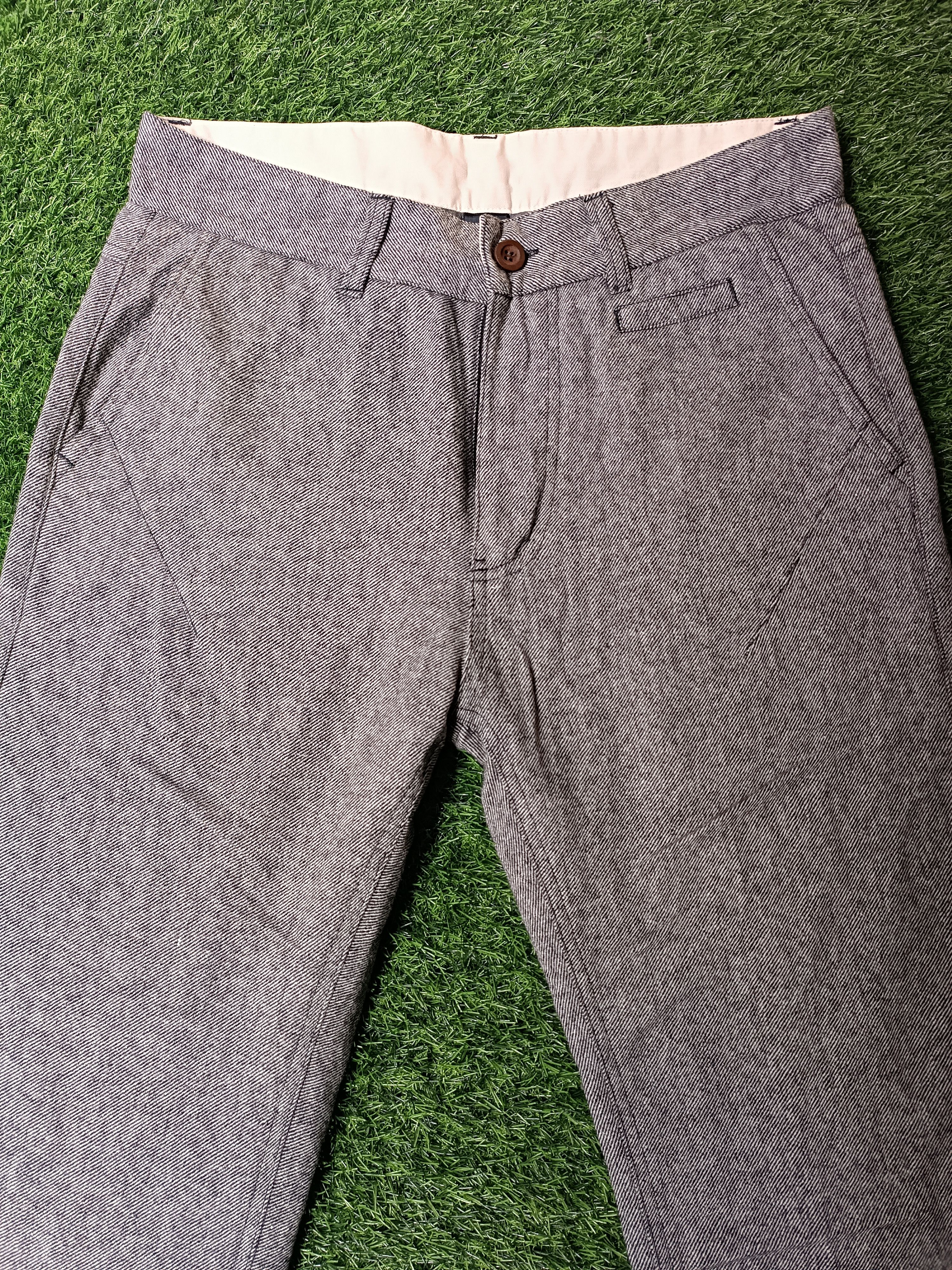 Japanese Brand Ricend Wool Blend Dress Pants Size US 31 - 2 Thumbnail