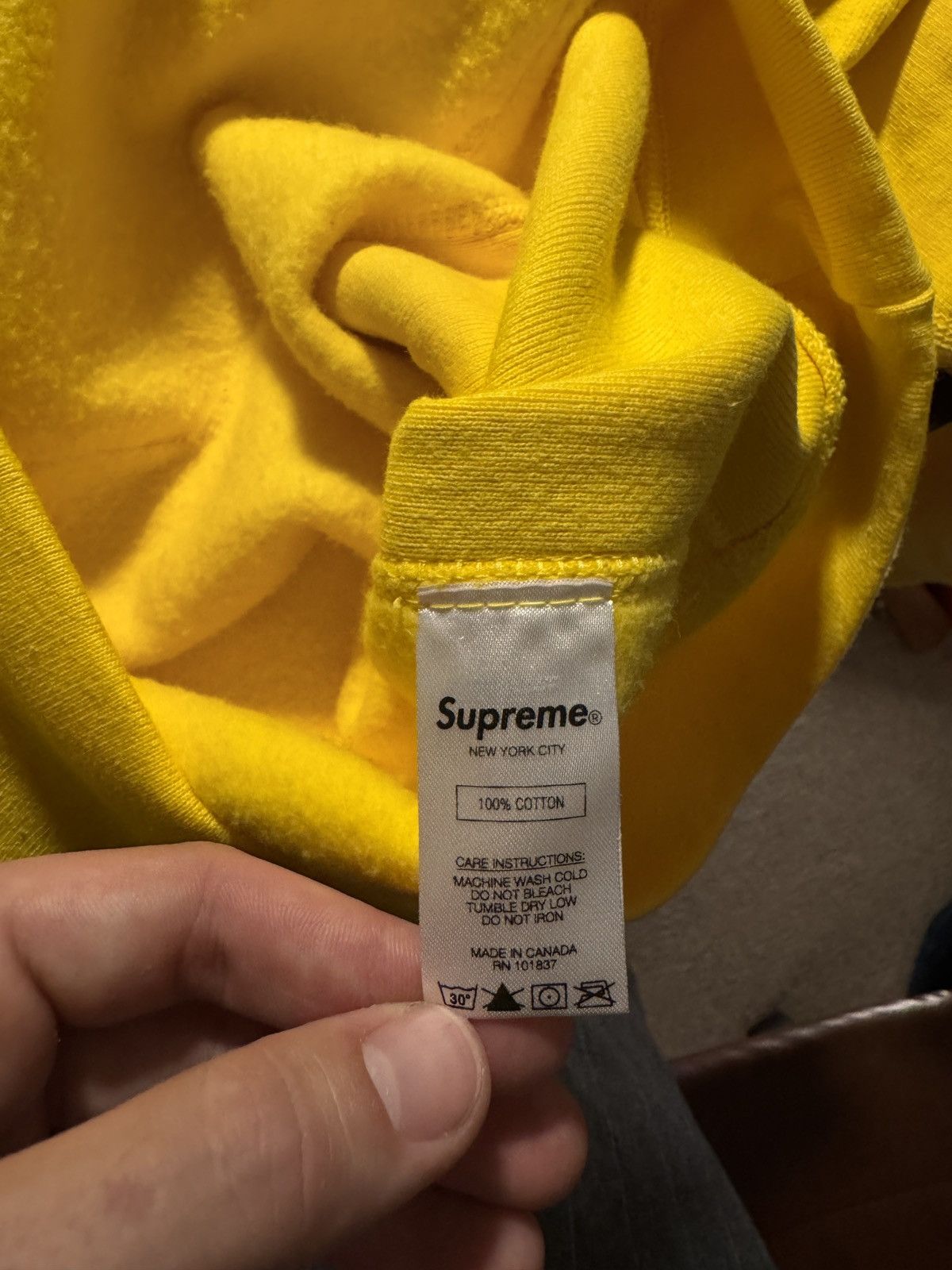 Supreme Supreme Bandana Box Logo Hoodie Yellow Size US M / EU 48-50 / 2 - 7 Thumbnail