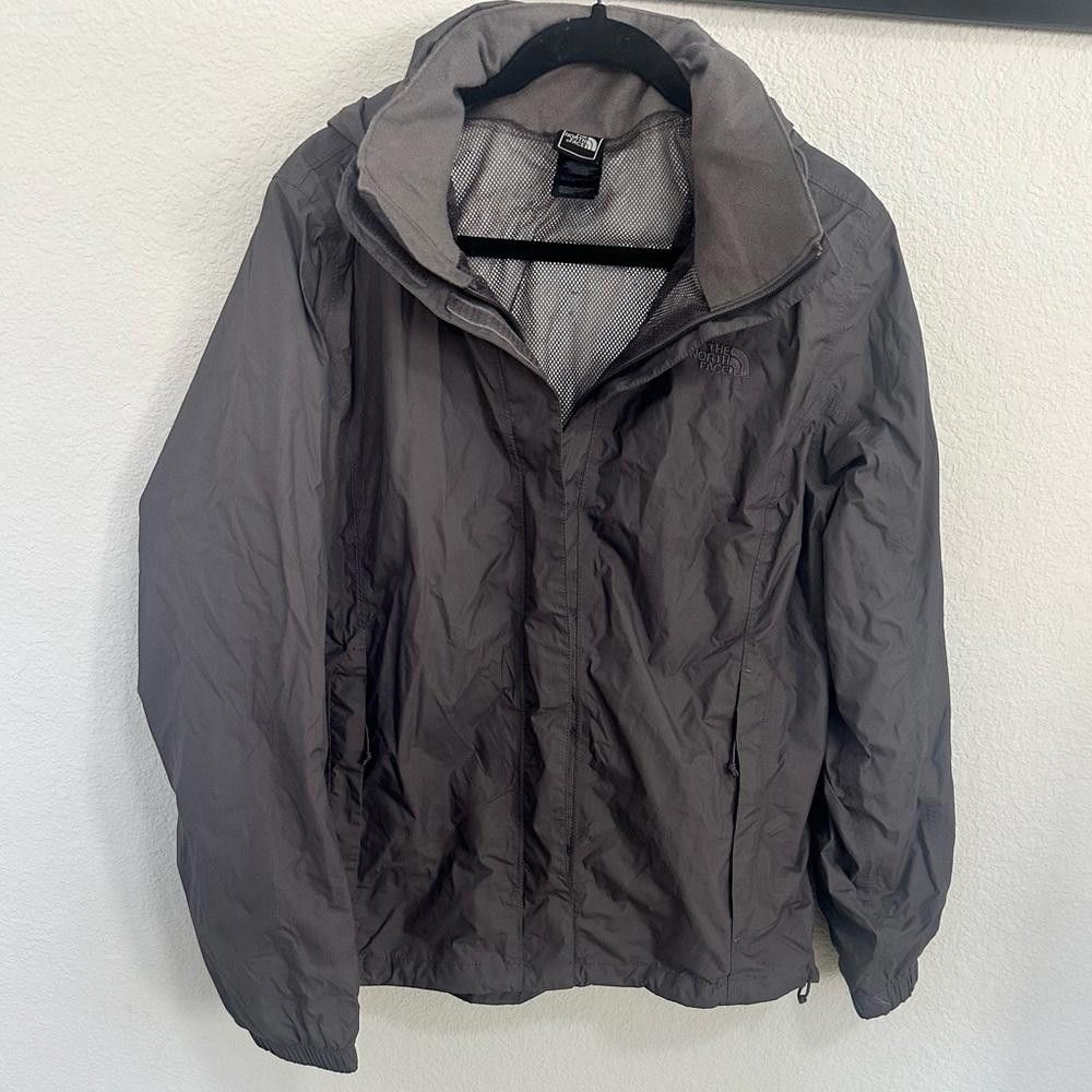 The North Face The North Face Resolve Hooded Rain Jacket Rabbit Grey XL Size XL / US 12-14 / IT 48-50 - 2 Thumbnail