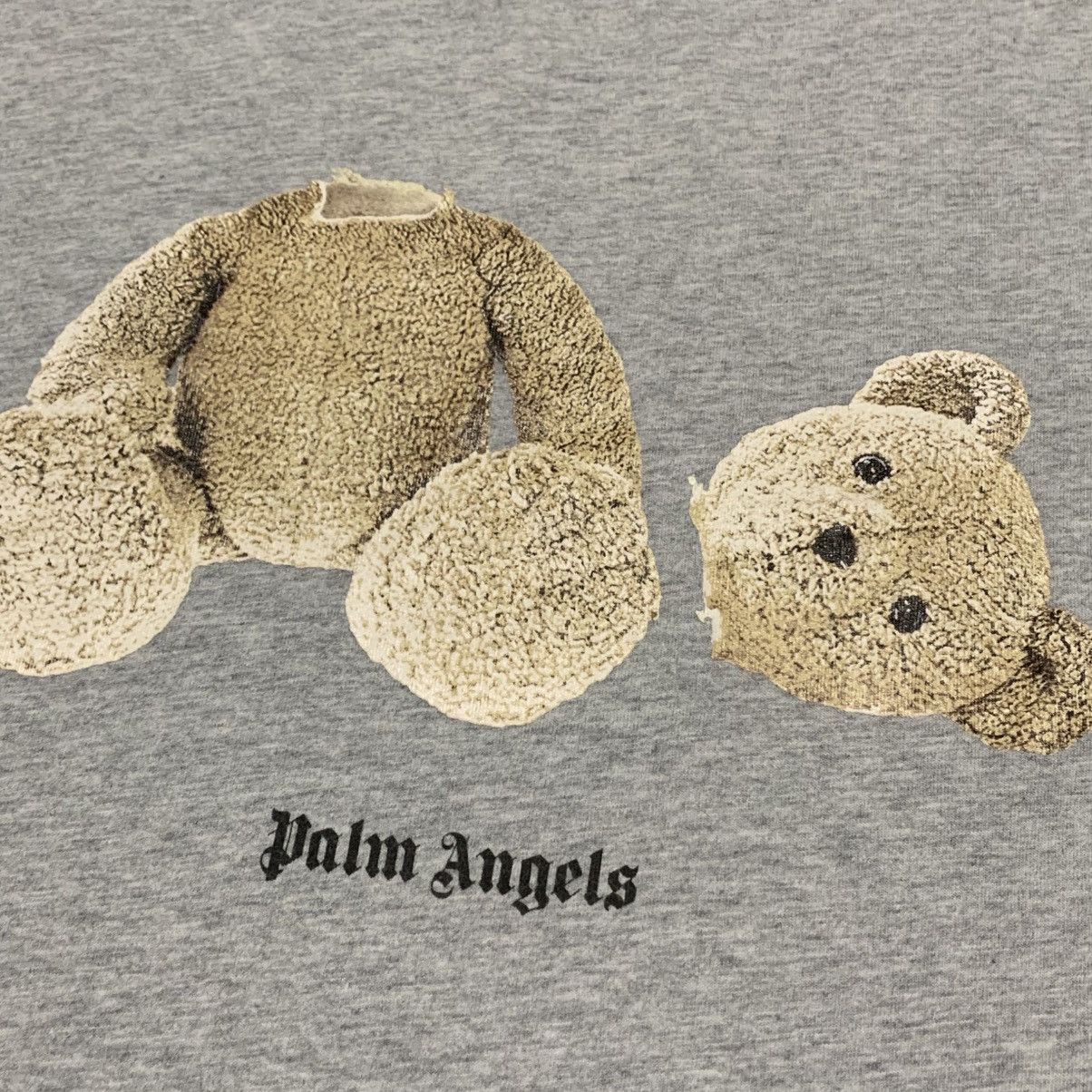 Palm Angels Palm Angels XL Classic Bear Grey Tee Size US XL / EU 56 / 4 - 4 Thumbnail