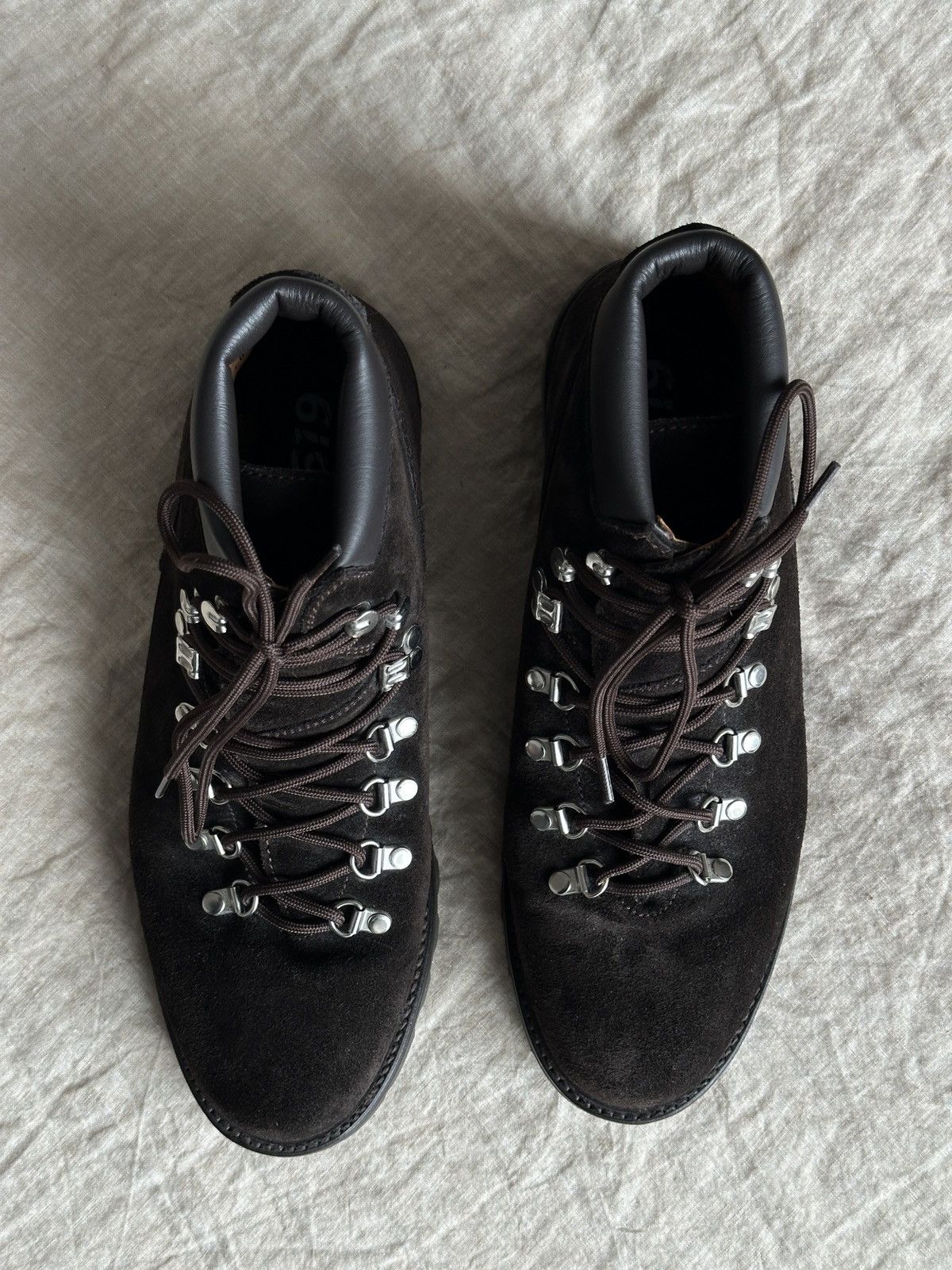 MORJAS Morjas “The Hiking Boot” Brown Suede UK size 10 Size US 11 / EU 44 - 3 Thumbnail
