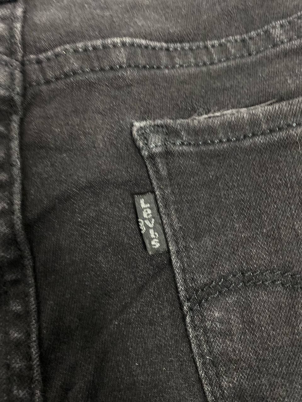 Levi's levis 711 skinny distressed denim nice design Size US 37 - 6 Thumbnail