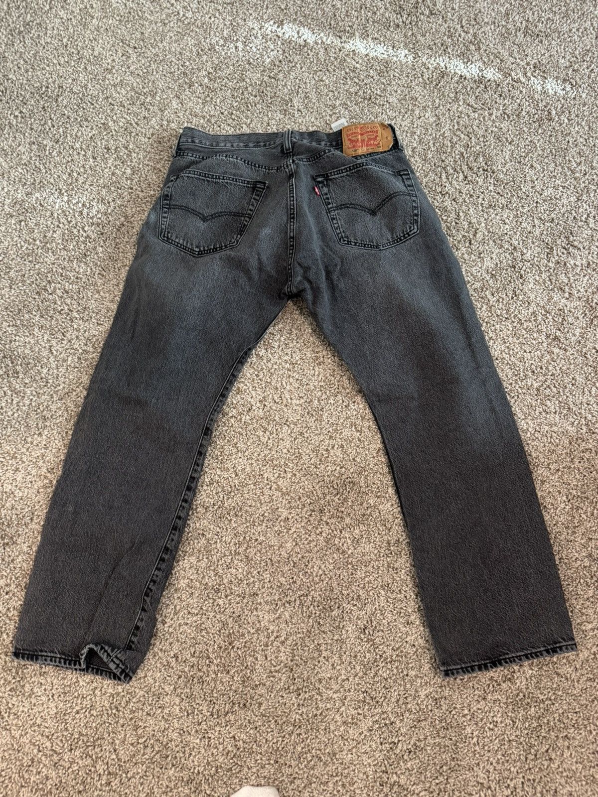 Levi's Levi’s 501 Jeans – Gray – 36x29 Size US 36 / EU 52 - 1 Thumbnail