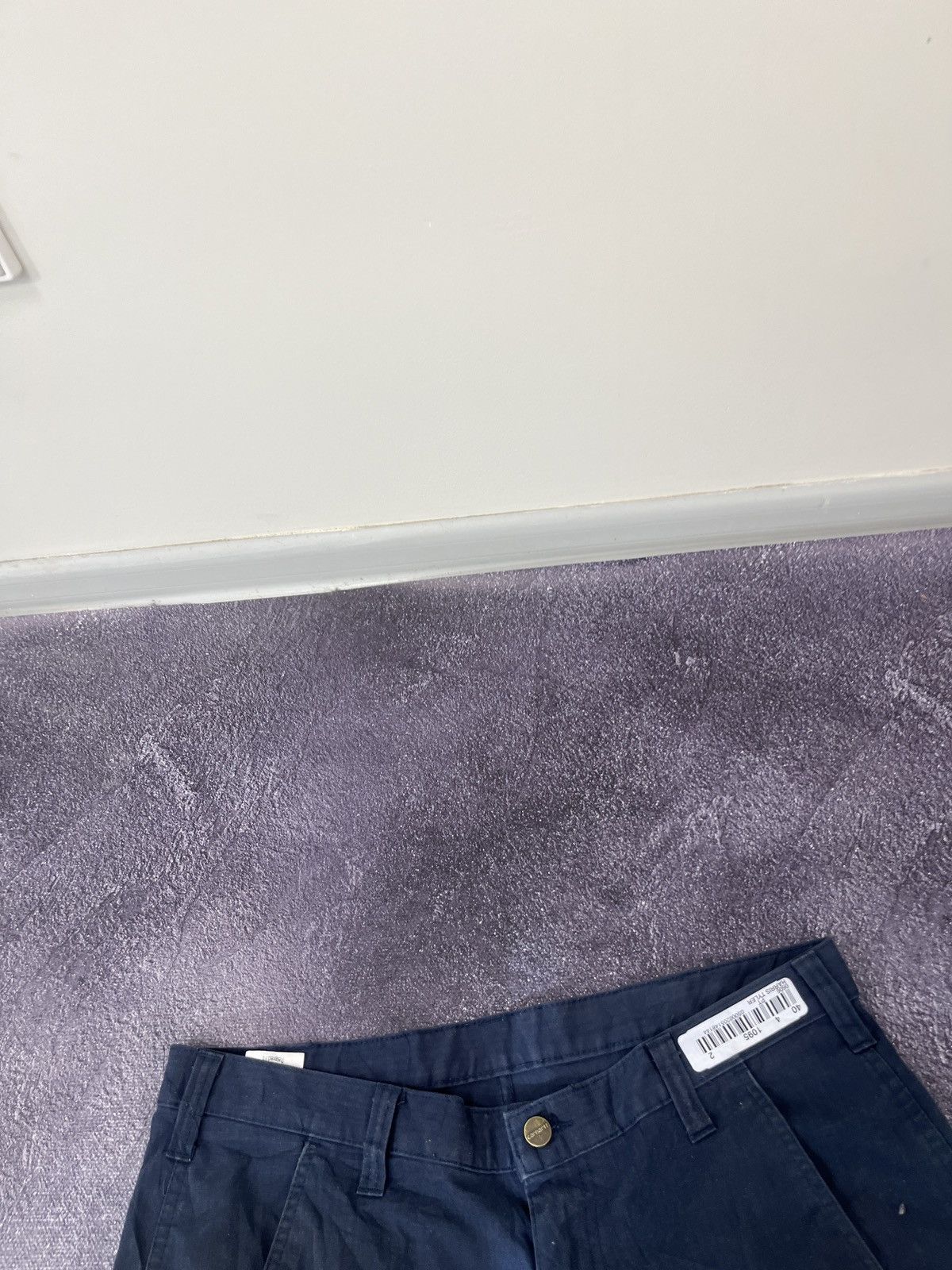 Carhartt Vintage Carhartt Y2K Navy Work Relaxed Pants Size US 34 / EU 50 - 15 Thumbnail