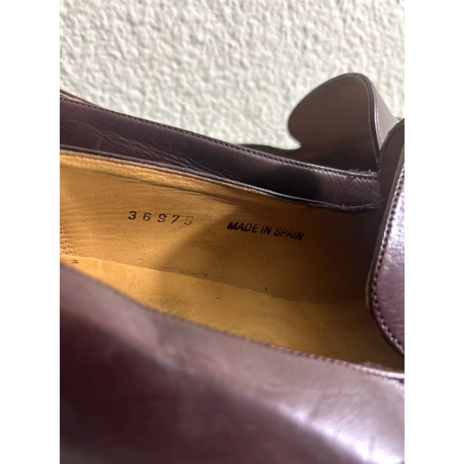 Mezlan Mezlan Mens 10 M Brown Leather Tassel Loafer Slip On Dress Oxford Shoes (Formal) Size US 10 / EU 43 - 6 Thumbnail