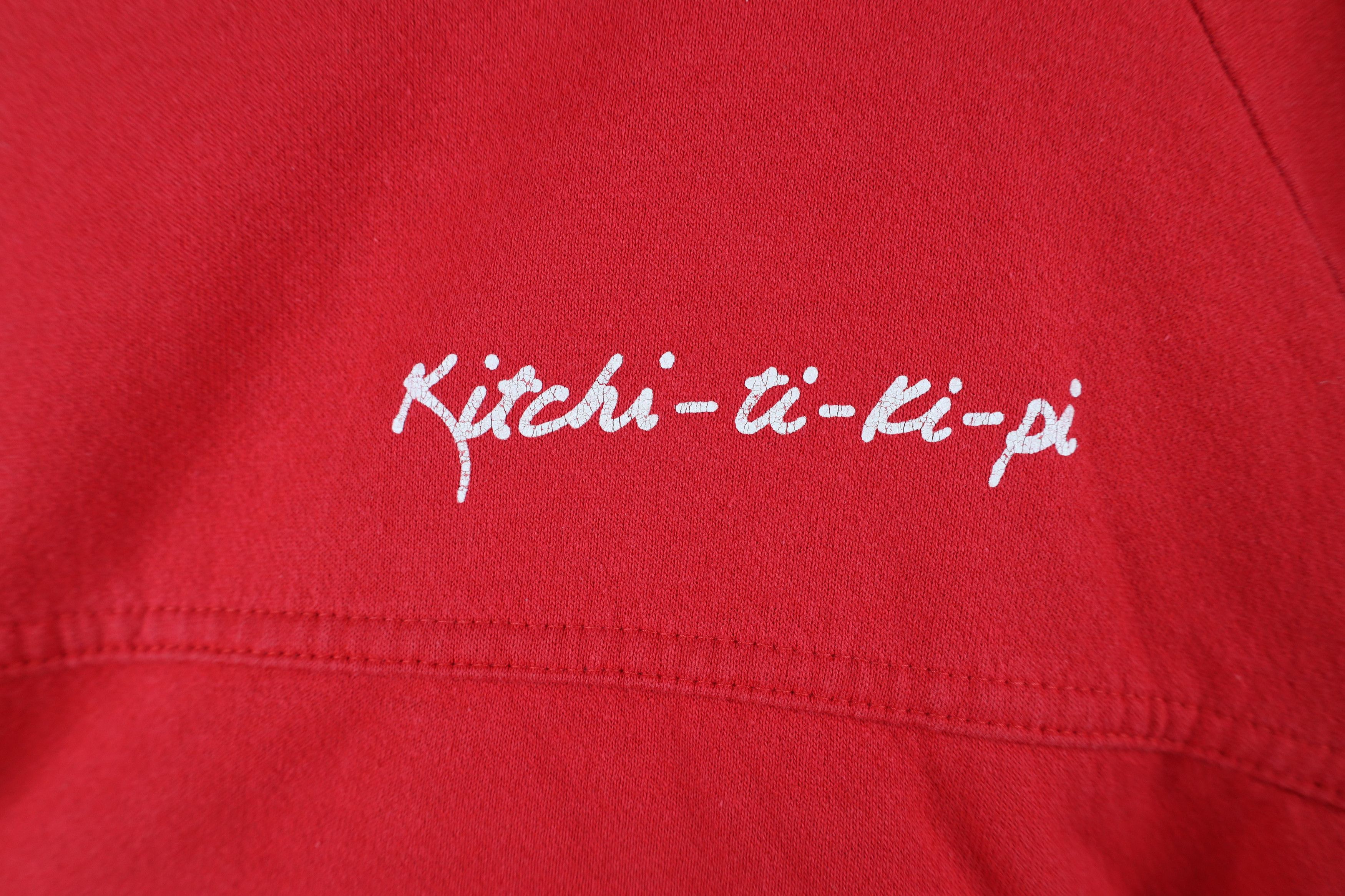 Vintage Vintage 70s Kitchi ti ki pi Crewneck Sweatshirt Red USA Size L / US 10 / IT 46 - 4 Thumbnail