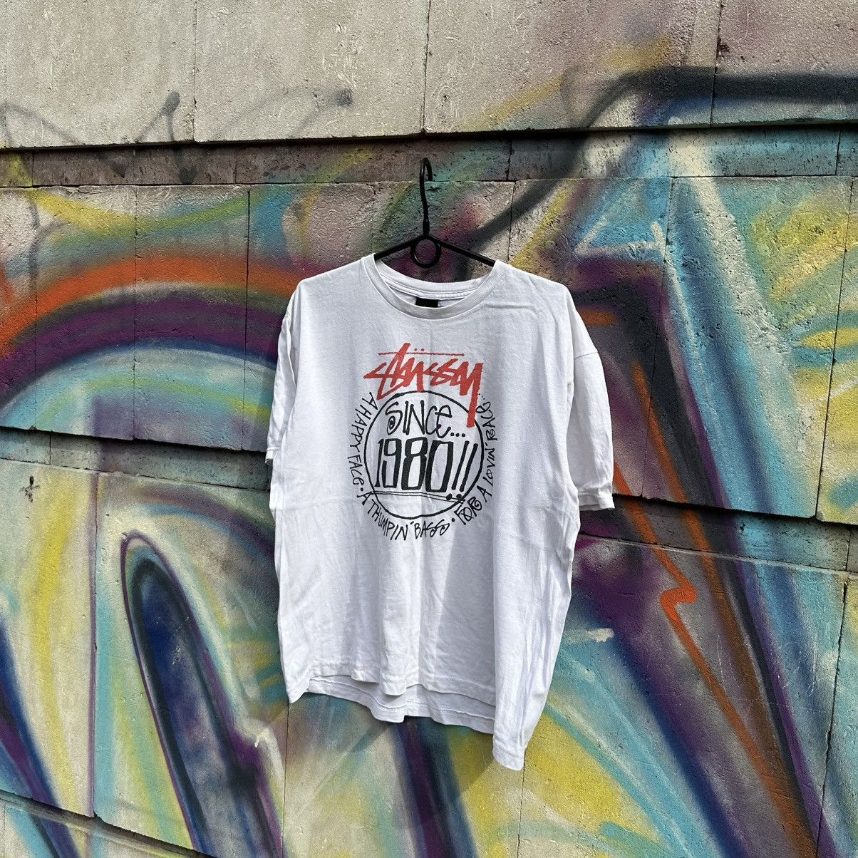 Stussy × Vintage Vintage 00’s Stussy Made in USA Tee Size US M / EU 48-50 / 2 - 4 Thumbnail