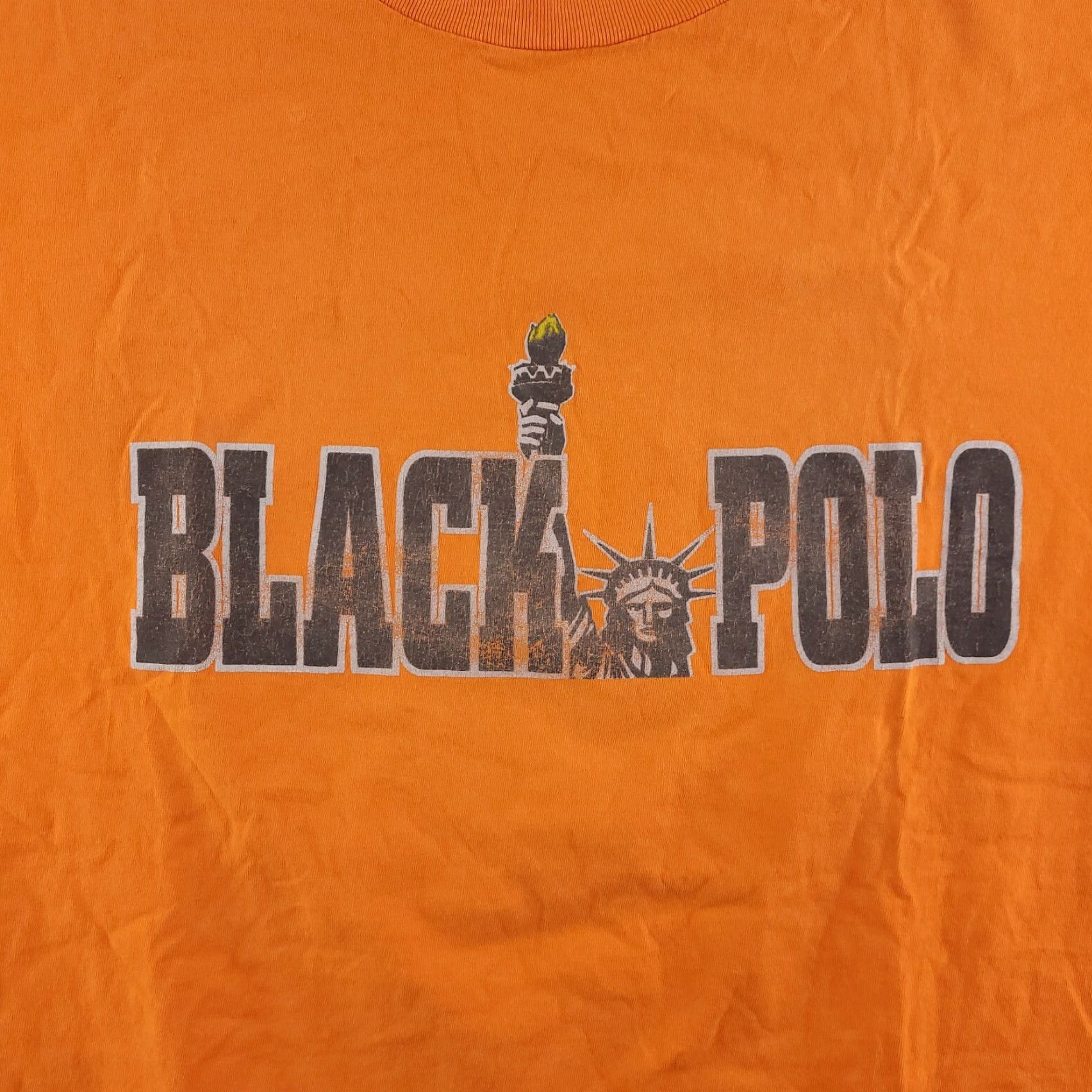 Vintage VINTAGE Murina Orange 2XL Short Sleeve T-Shirt Mens Murina Graphic Polo Made in USA Shirt Size US XXL / EU 58 / 5 - 2 Thumbnail